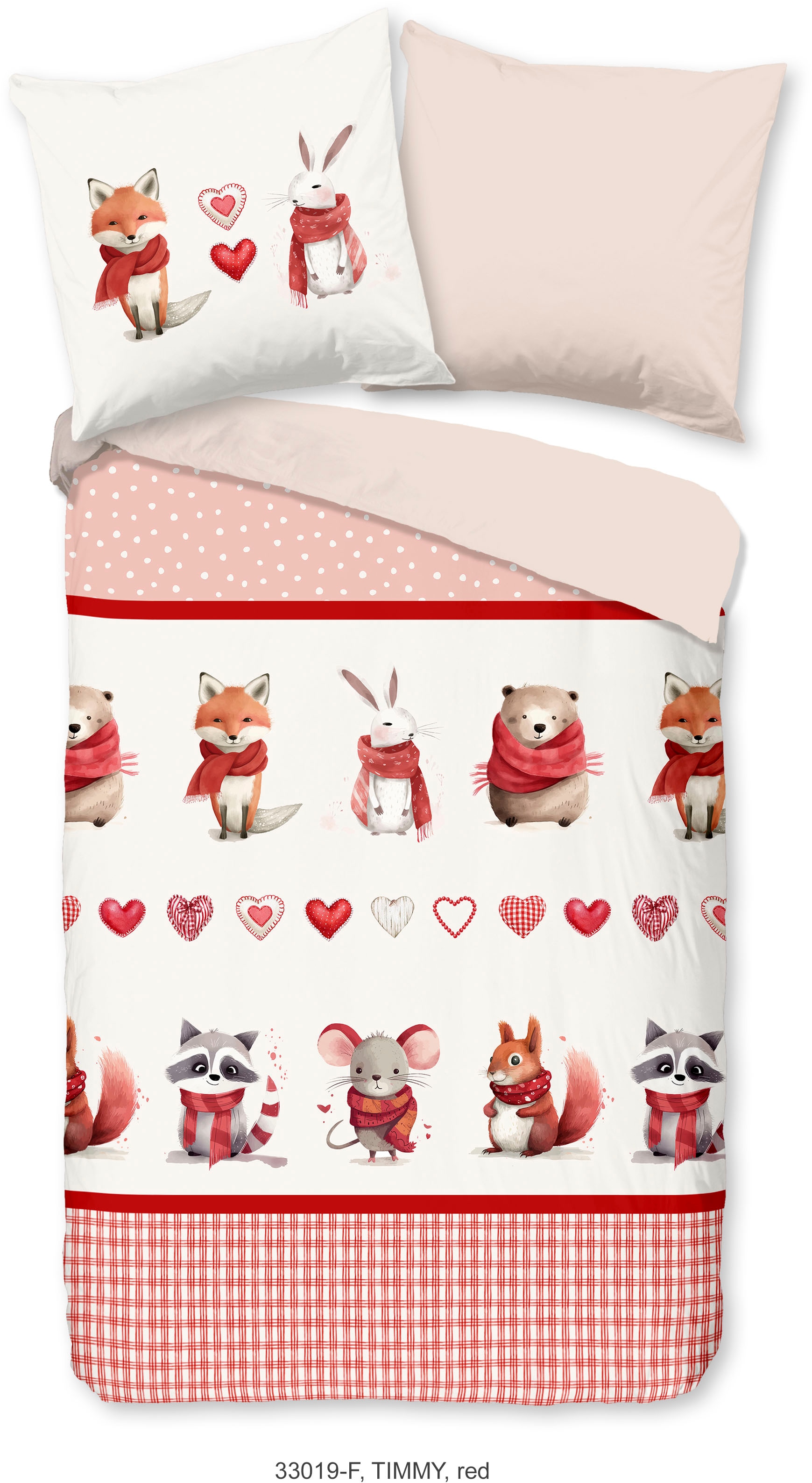 good morning Kinderbettwäsche »Timmy«, Flanell, Biber, 135x200, Winter, War günstig online kaufen