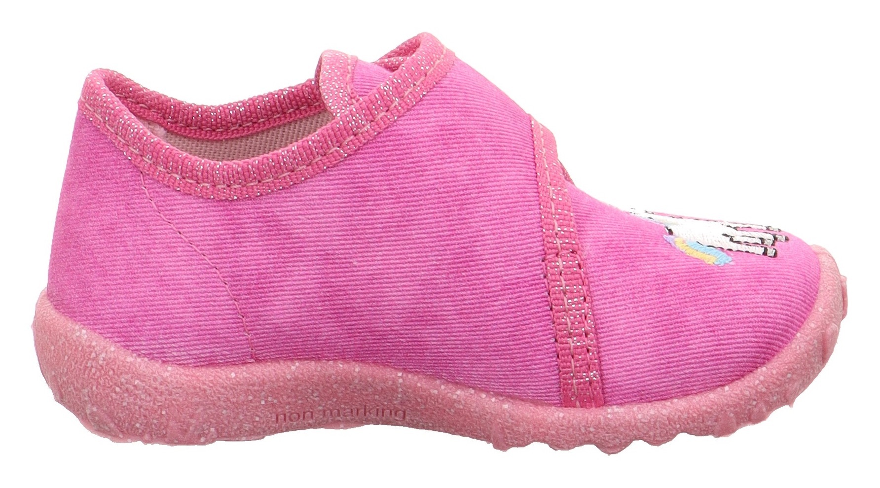Superfit Hausschuh »SPOTTY WMS: Mittel«, Kindergartenschuh mit Klettverschluss, Größenschablone zum Download