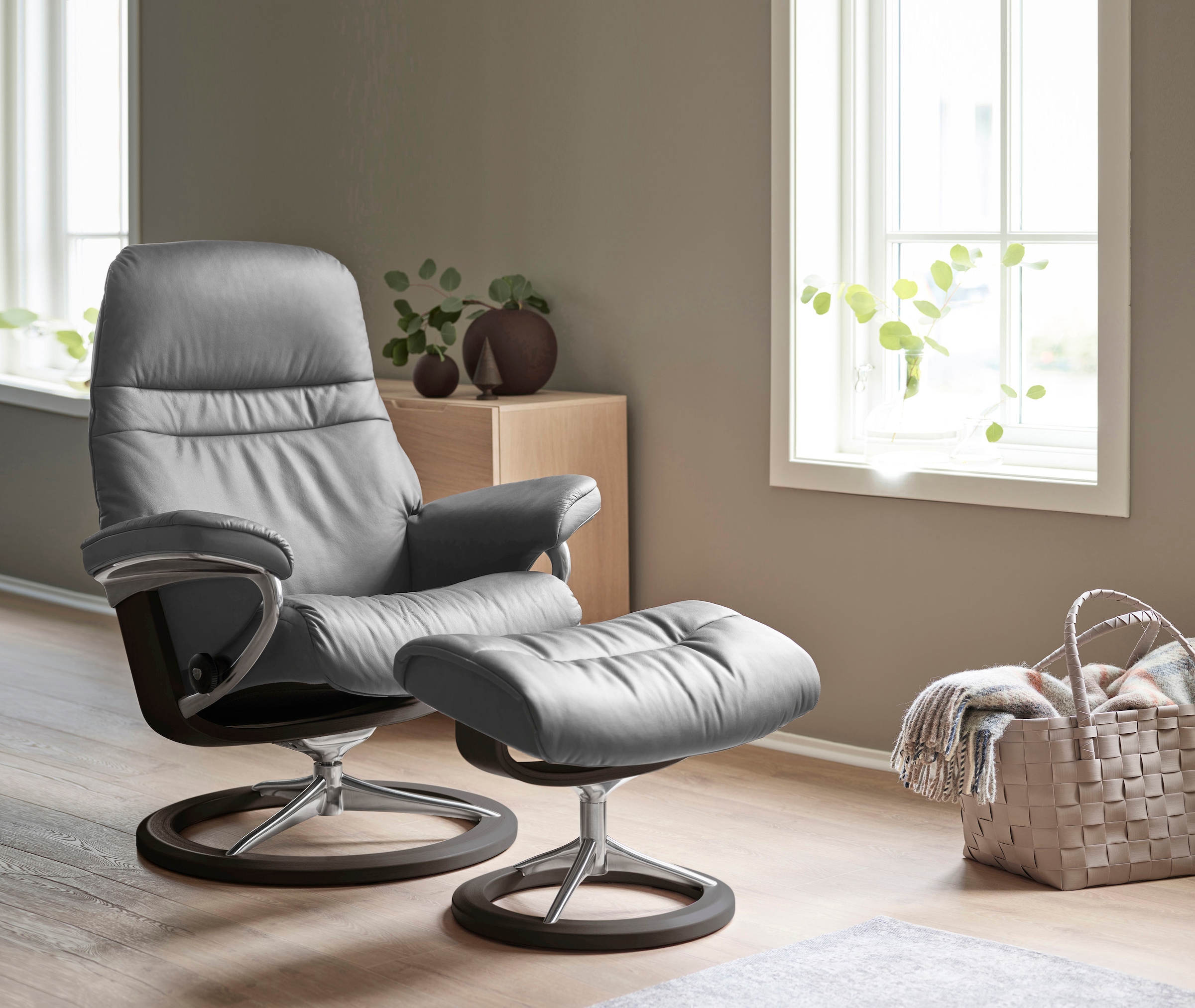 Stressless Relaxsessel "Sunrise" mit Signature Base, Größe S, Gestell Wenge günstig online kaufen