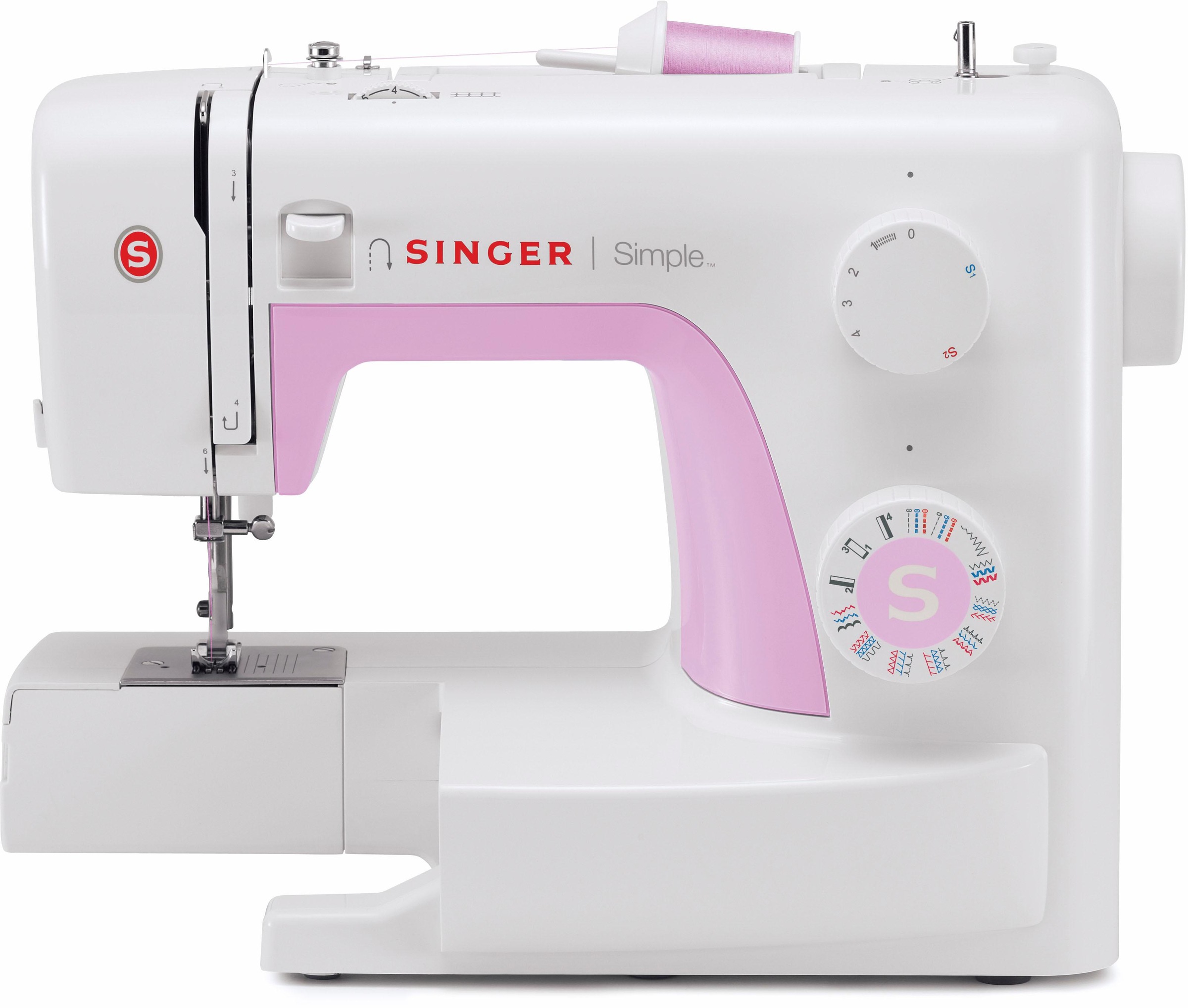 Singer Nähmaschine »Simple 3223«, 23 Programme, 23 Stiche günstig online kaufen