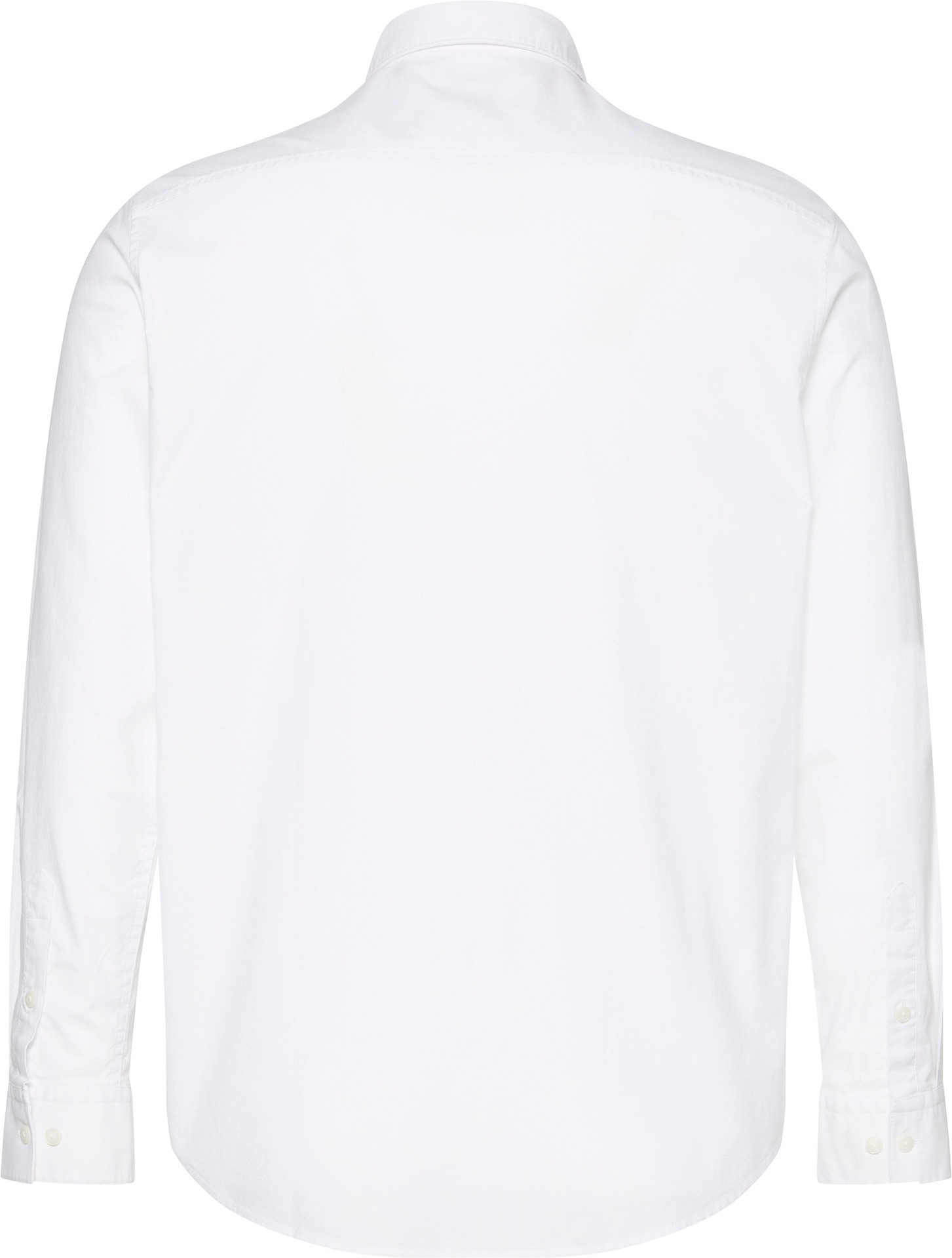 Calvin Klein Jeans Langarmhemd »LS SOLID OXFORD CLASSIC SHIRT«, Mit Rundhalsausschnitt
