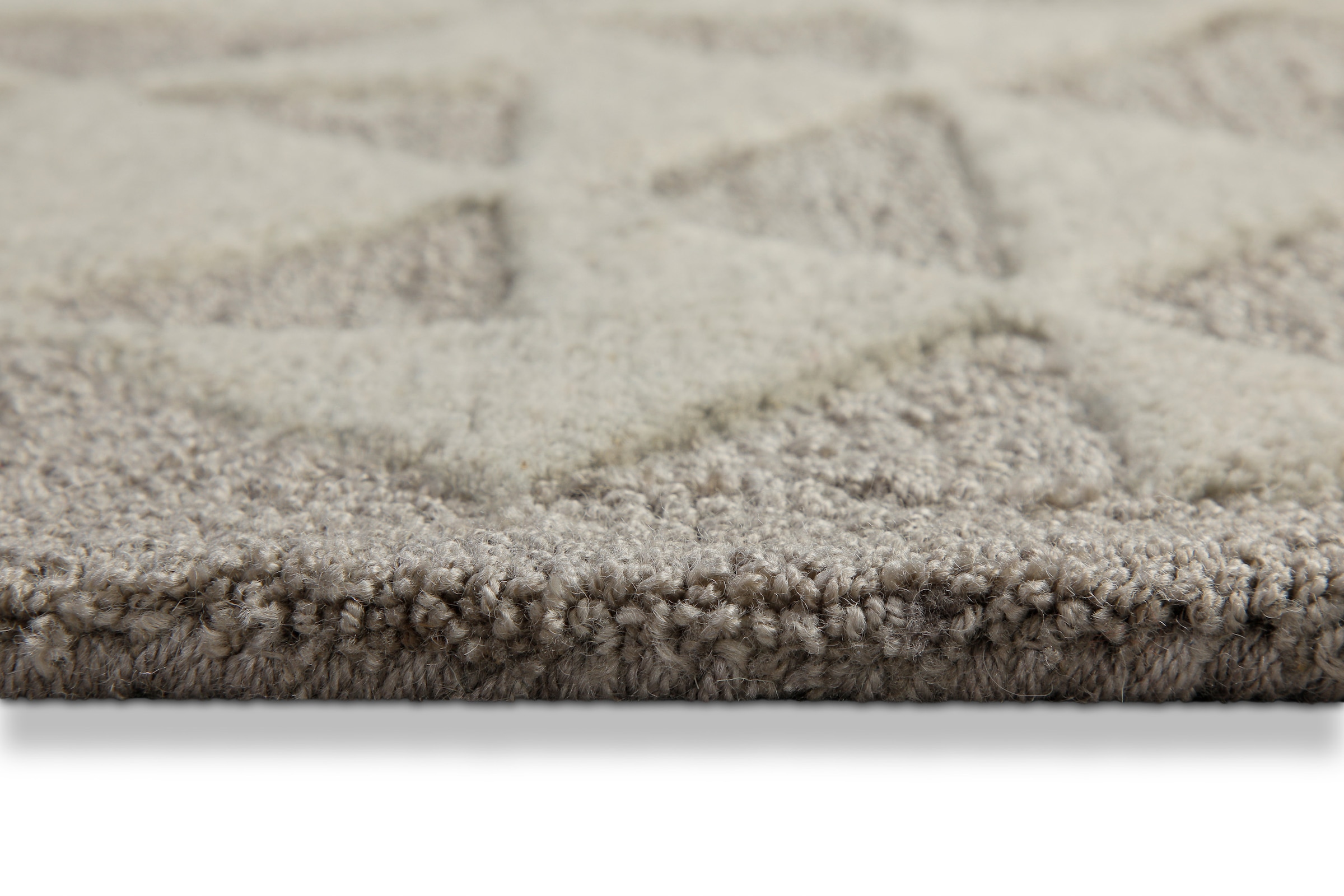 Wecon home Teppich »Downtown«, rechteckig, 10 mm Höhe, handgefertigt, pflegeleicht, Fasermix, Wohnzimmer, Schlafzimmer
