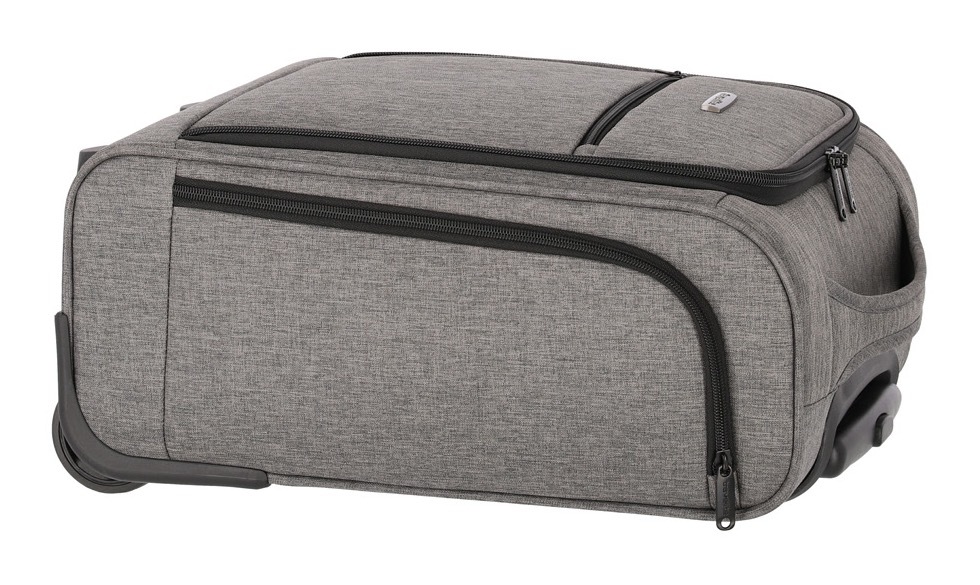 travelite Weichgepäck-Trolley »CABIN Bordtrolley Underseat, 43 cm« 28 l 2 Rollen Handgepäck-Koffer Reisekoffer mit Aufsteckfunktion Bordgepäck