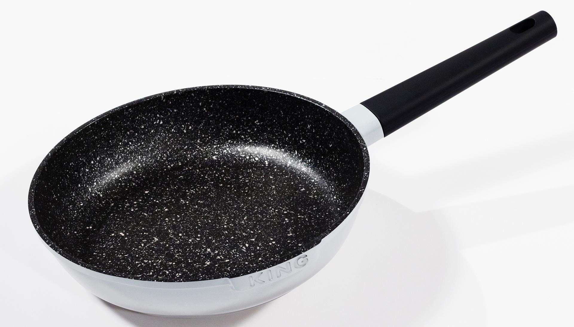 KING Bratpfanne »Shine Grey«, Aluminiumguss, (1 tlg.), Induktion