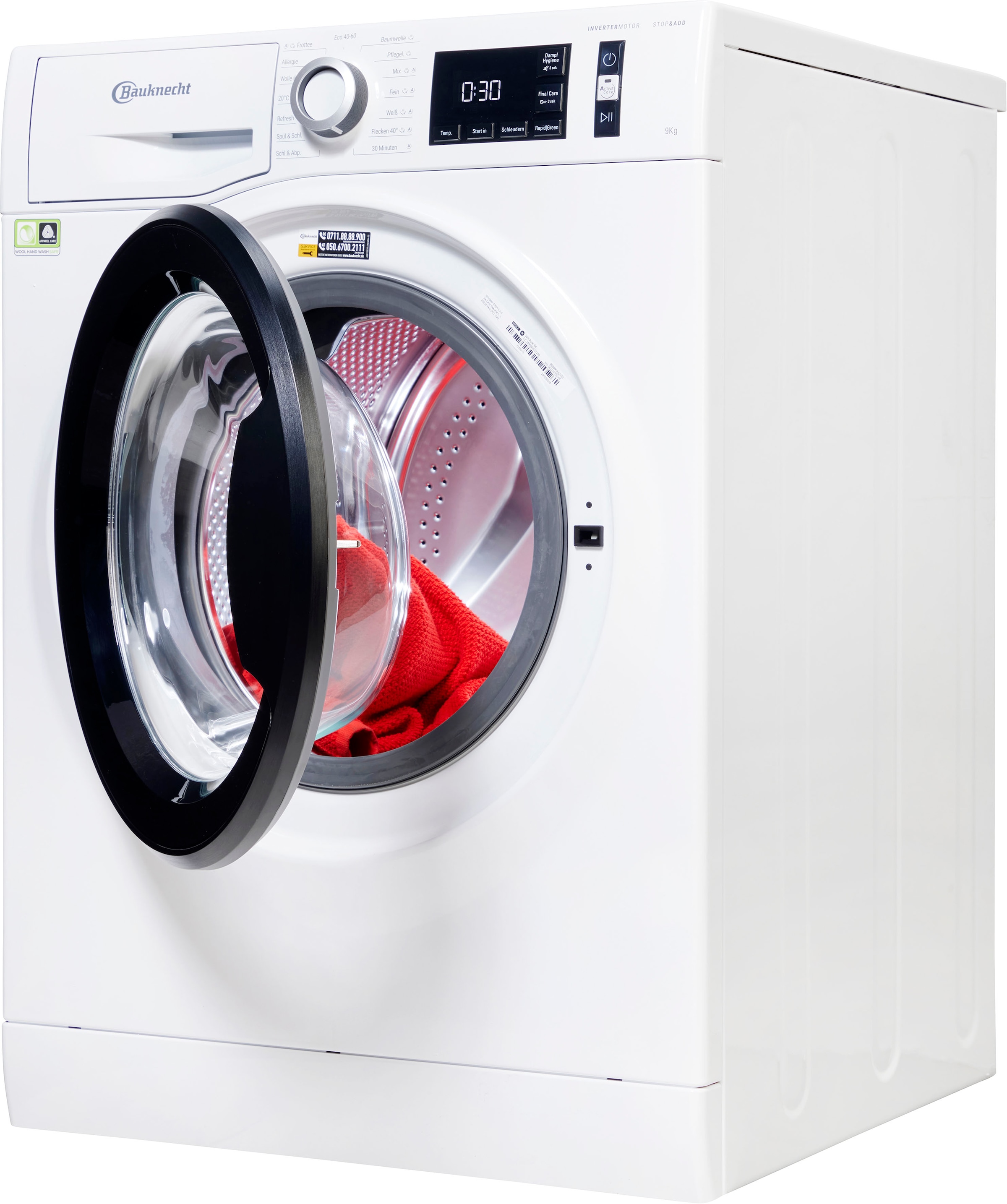 BAUKNECHT Waschmaschine »WM PURE U/min 1400 bestellen kg, PURE WM 9A, 9 9A«