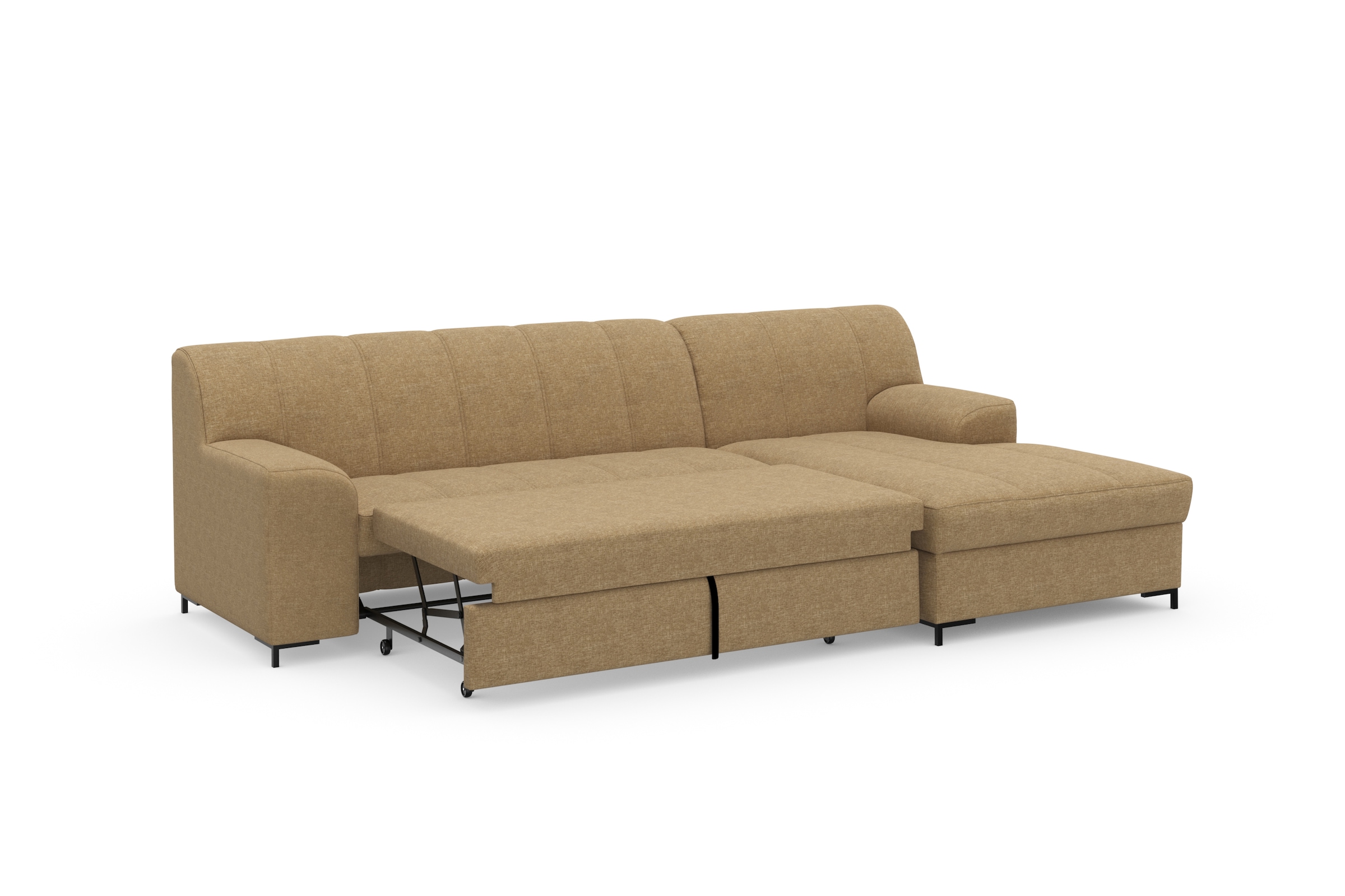 INOSIGN Ecksofa »Balme L-Form«, Inkl. Zierkissen, wahlweise mit Bettfunktion