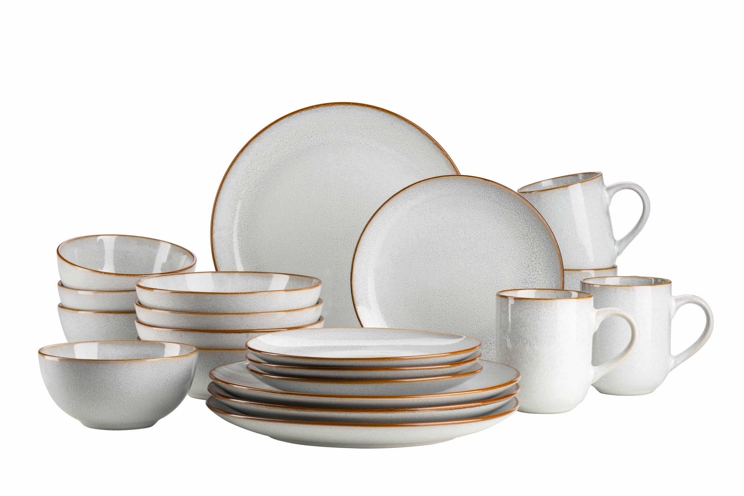 MÄSER Kombiservice »MABELLA, Geschirrset, Steinzeug« Geschirr-Set, Service günstig online kaufen