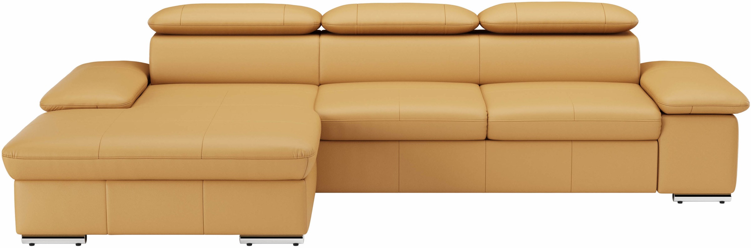 sit&more Ecksofa »Valantine L-Form«, inkl. Kopf- und Armteilverstellung, wahlweise mit Bettfunktion