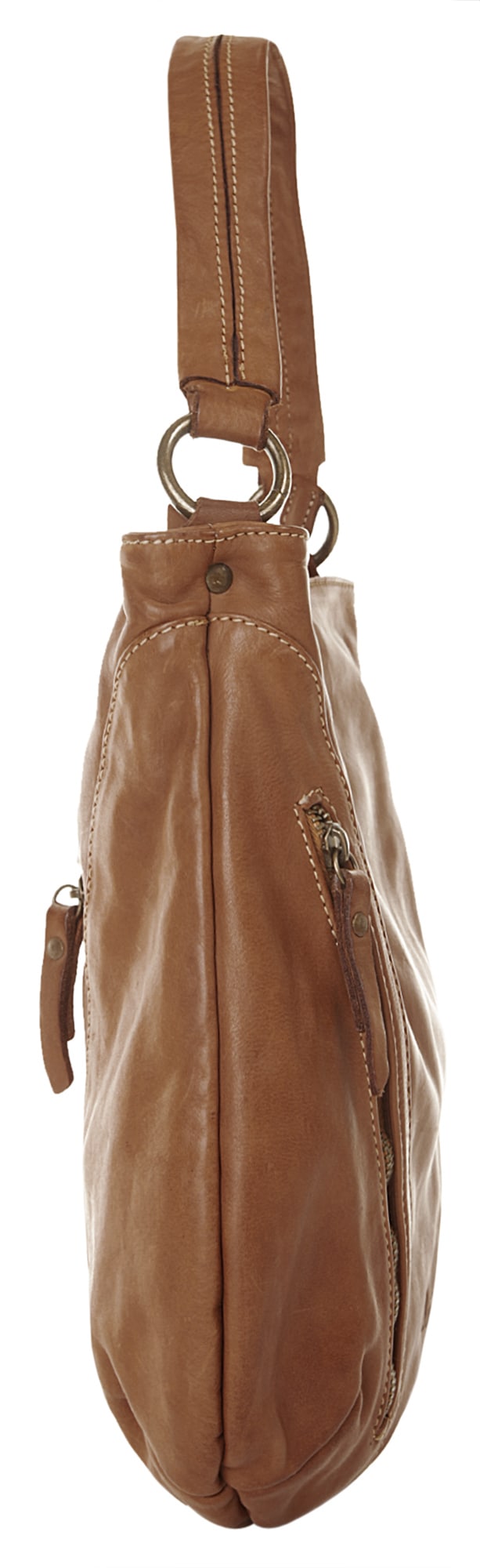 Cluty Shopper echt Leder, Made in Italy