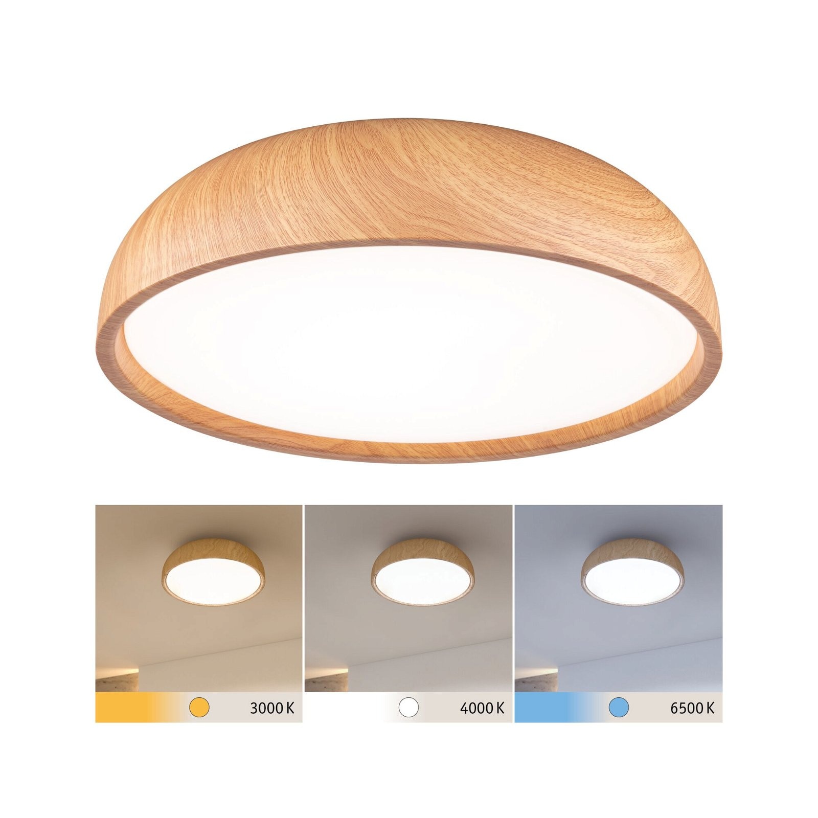 Paulmann LED Deckenleuchte »Selection Bathroom Oka IP44 24W 230V Kunststoff günstig online kaufen