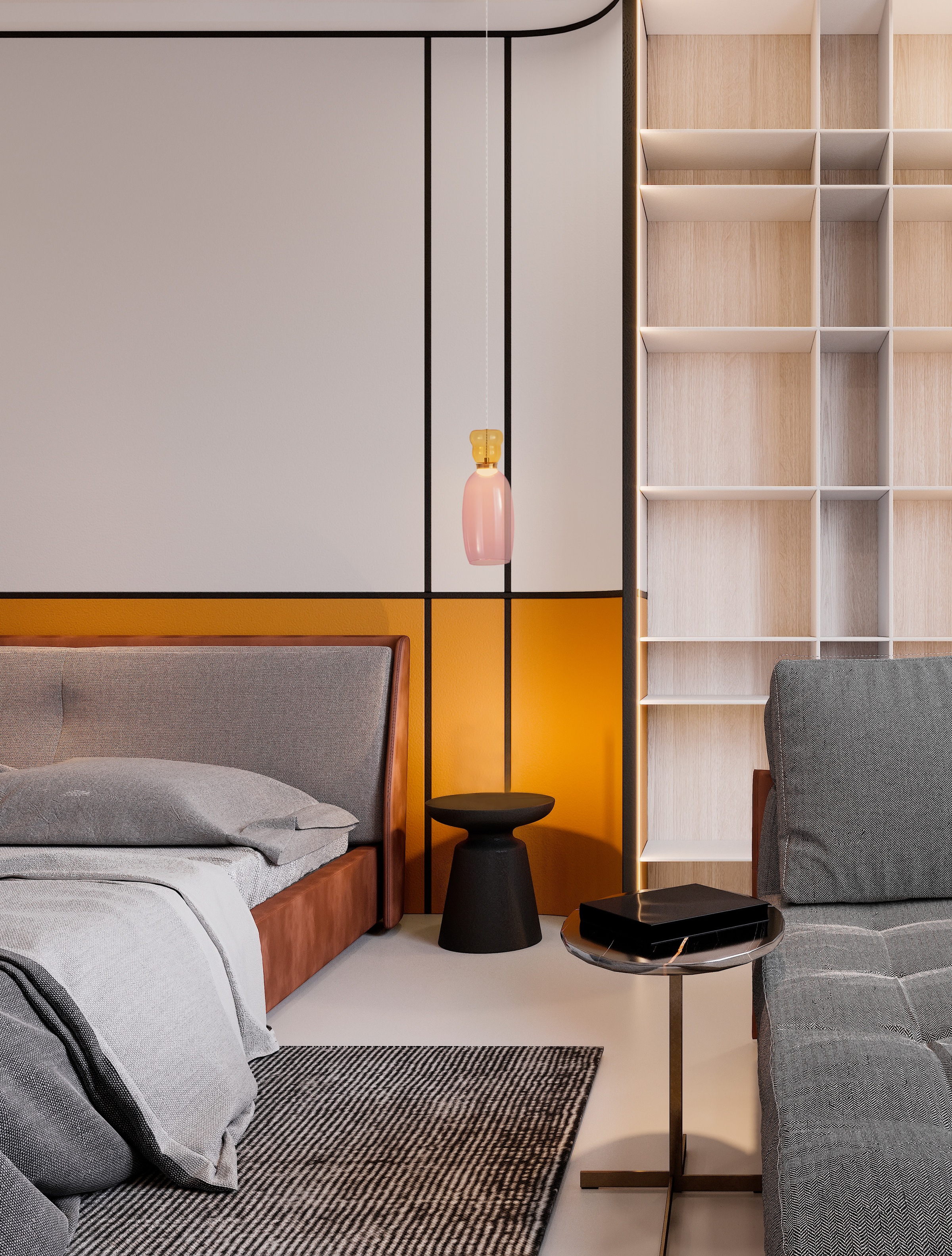 Nova Luce Pendelleuchte »PLUMA« LED-Modul 1 Stk. Warmweiß günstig online kaufen
