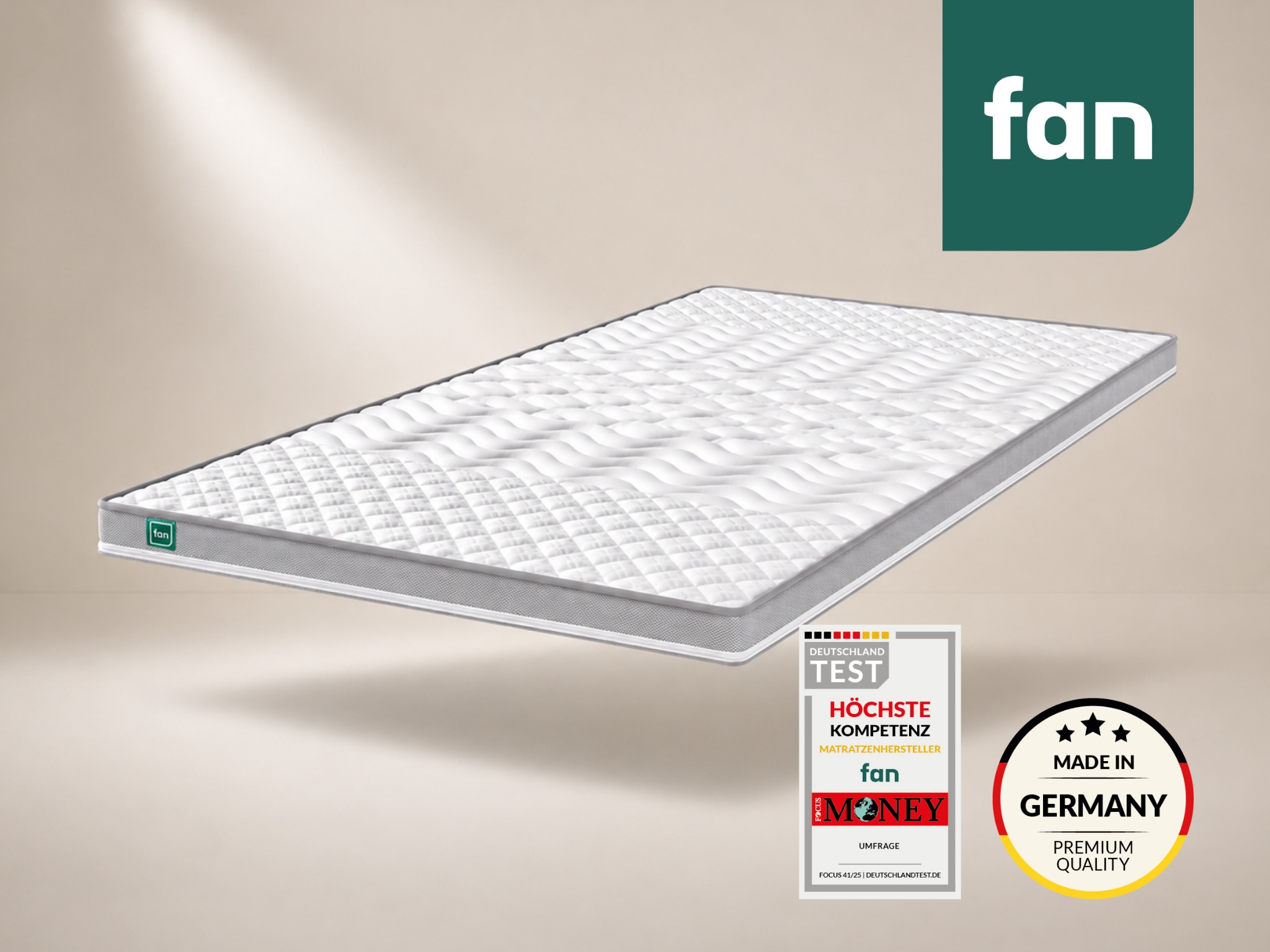 fan Topper »Softly XXL Plus, Topper 90x200, 140x200 cm und weitere Größen« Kundenliebling, über 1500 positive Bewertungen >Made in Germany<
