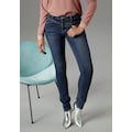 Aniston SELECTED Slim-fit-Jeans, Regular-Waist