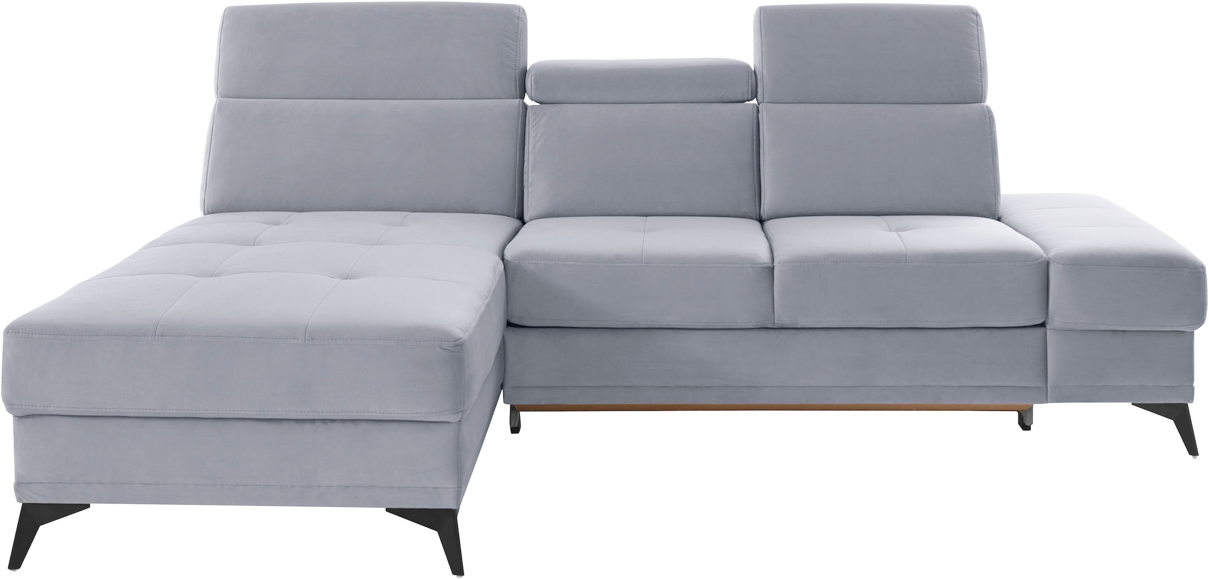 Home affaire Ecksofa »Cardiz L-Form« inkl.Kopfteilverstellung und Federkern günstig online kaufen