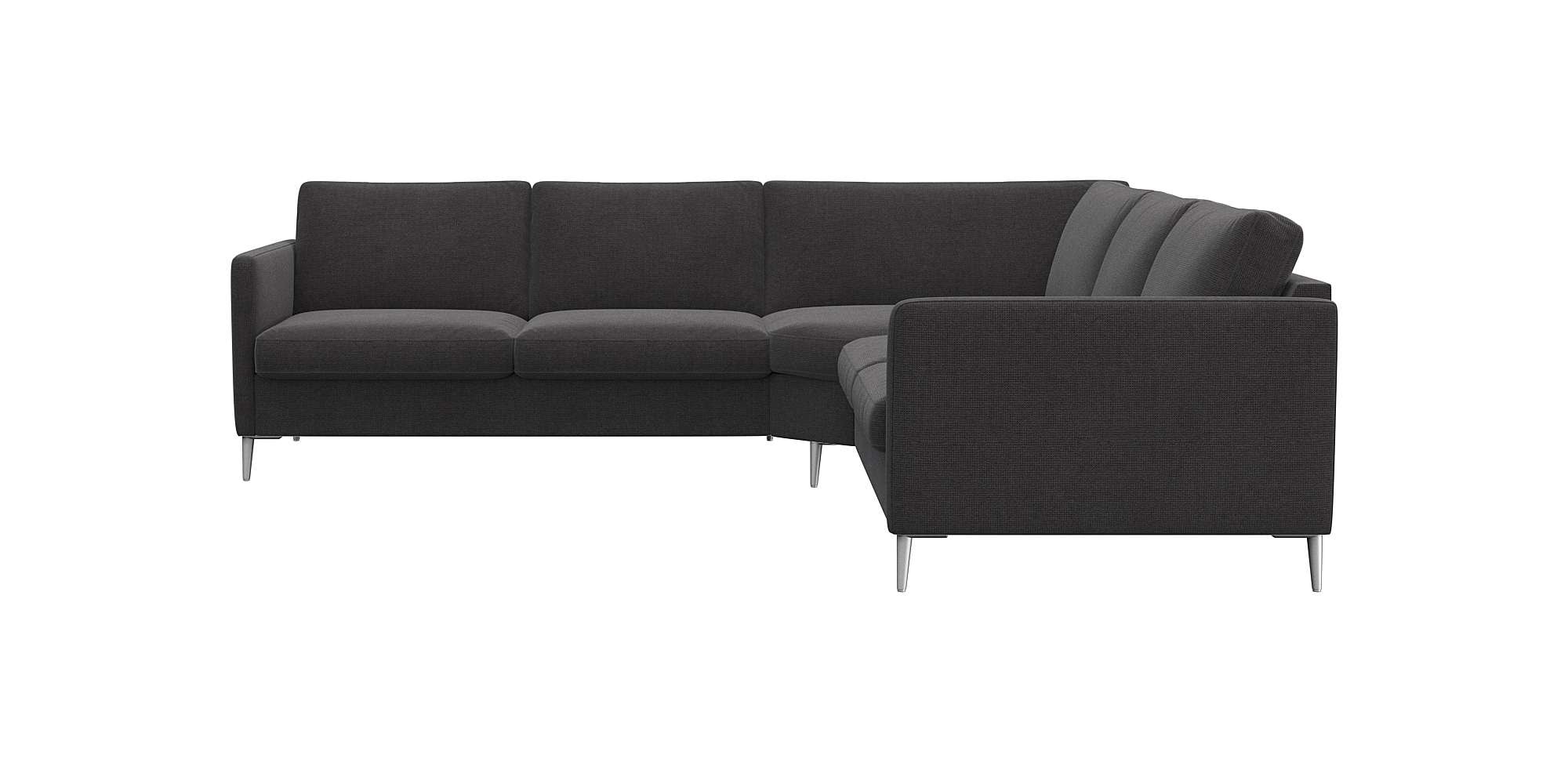 FLEXLUX Ecksofa "Fiore, gleichschenklig, bequem durch hochwertigem Sitzaufb günstig online kaufen