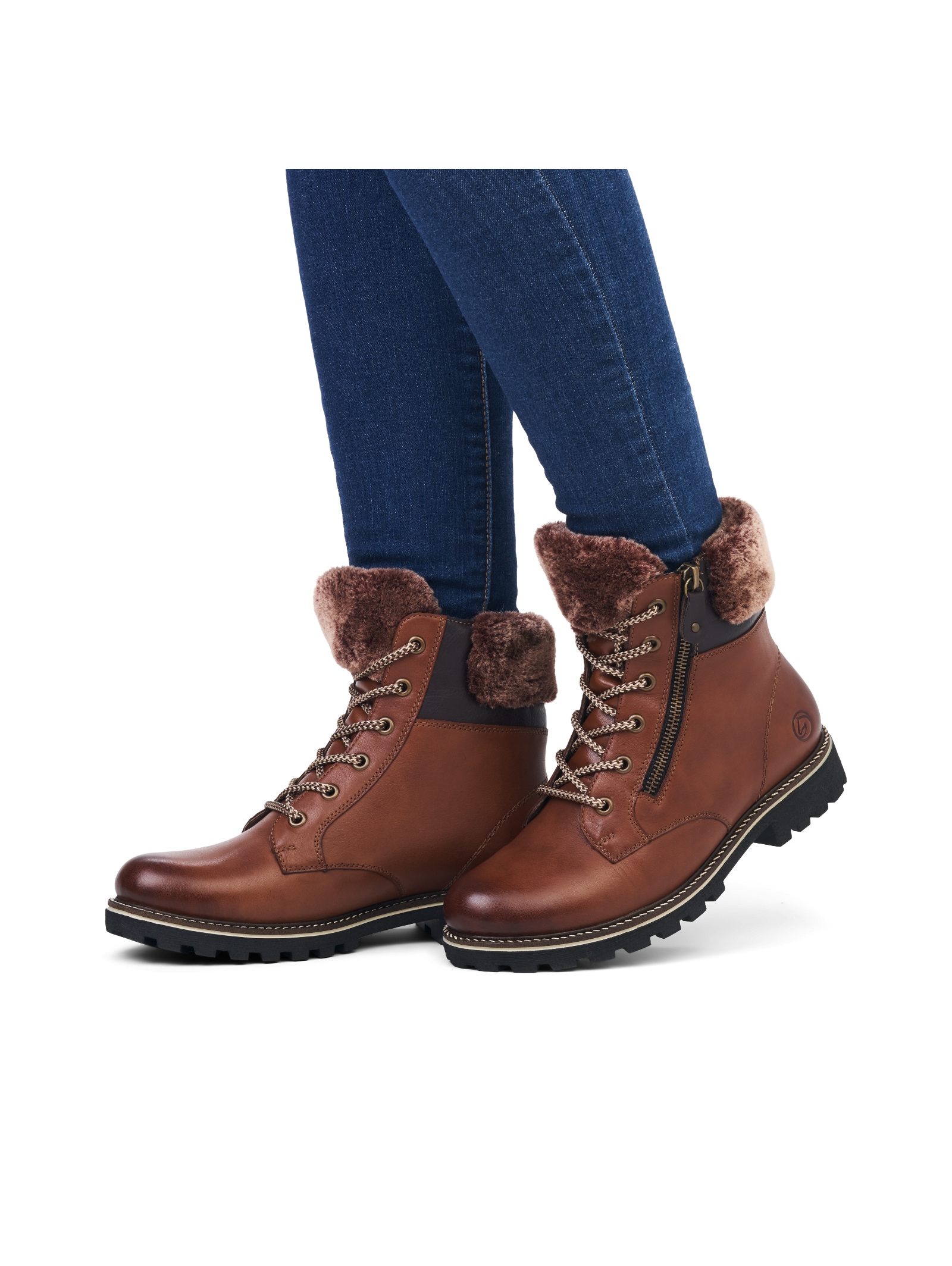 Remonte Schnürstiefelette »Remonte Stiefelette Glattleder«