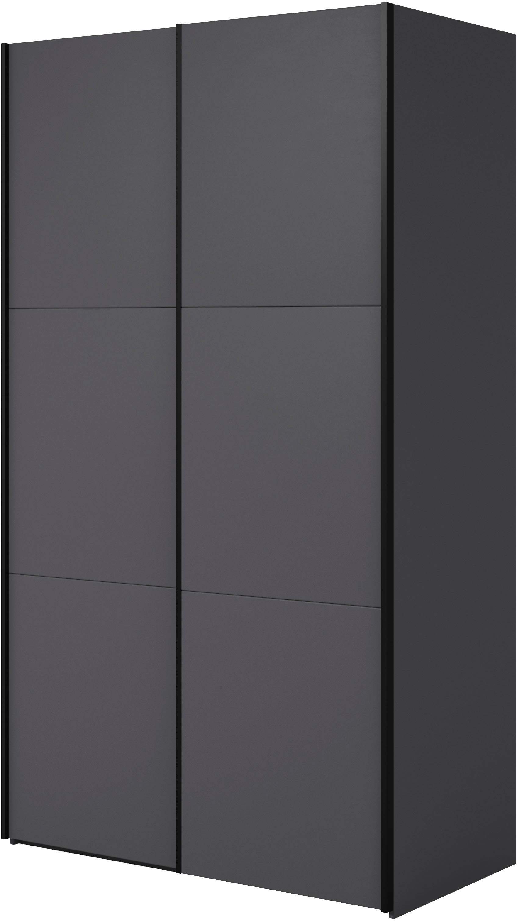 INOSIGN Kleiderschrank »Eastvale, 120x64x210cm, ideal für kleine Räume oder Nischen«, Schrank mit Schwebetüren, FSC-zertifiziert, Metallgriffe