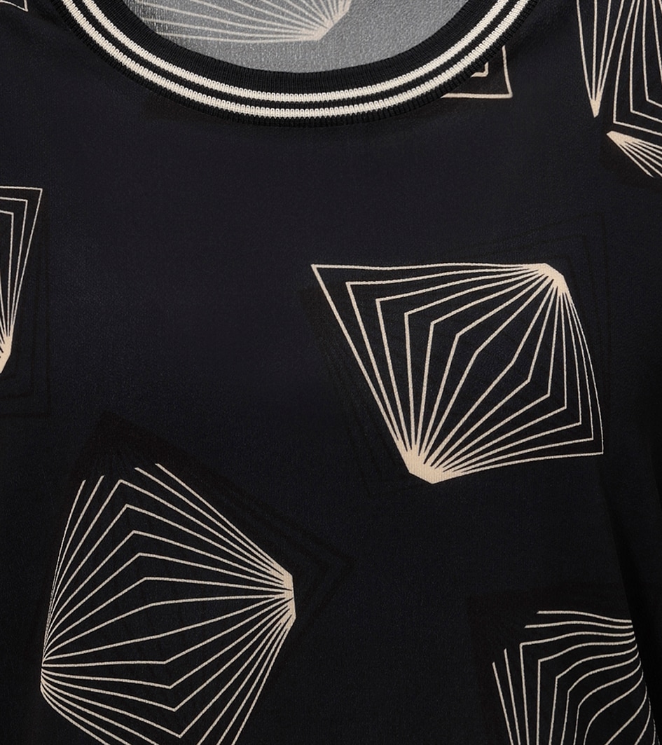 Aniston SELECTED Shirtbluse mit sportiven Bündchen