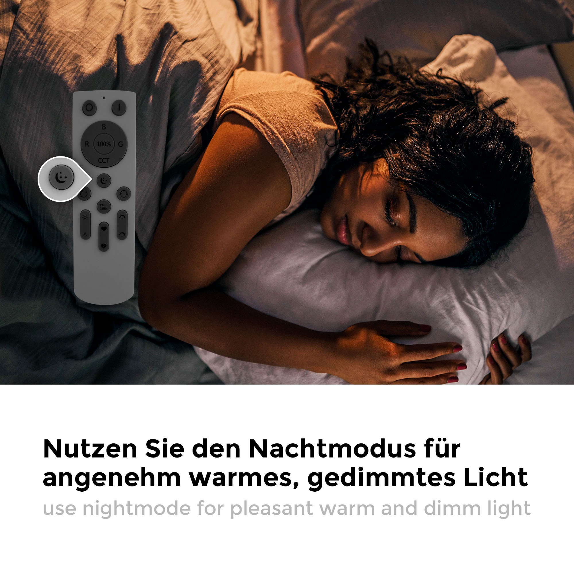 B.K.Licht LED Deckenleuchte »Smarte LED-Deckenleuchte, mit Farbwechsel, Lichteffekte«, 1 flammig, Leuchtmittel LED-Modul | LED fest integriert, WIFI Frame, RGB, CCT, Tuya-App, Nachtlichtfunktion