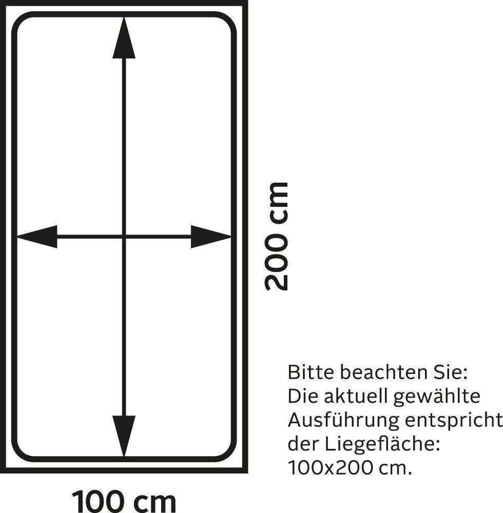 5. Bild von Westfalia Schlafkomfort Polsterbett, inkl. Bettkasten bei Ausführung mit Matratze