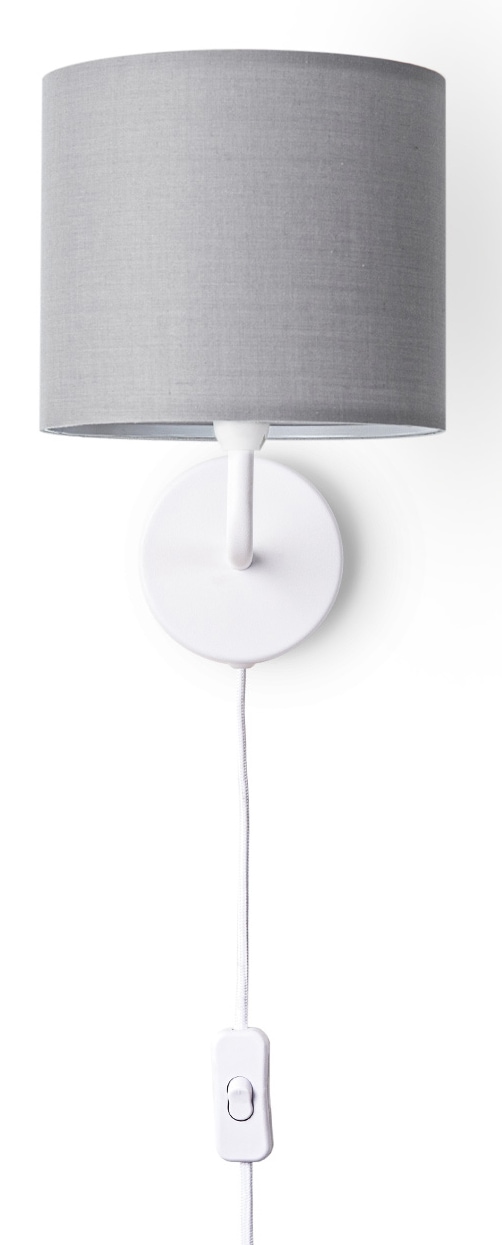 Paco Home Wandleuchte »Uni Color«, 1 flammig, Leuchtmittel E14   ohne Leuch günstig online kaufen
