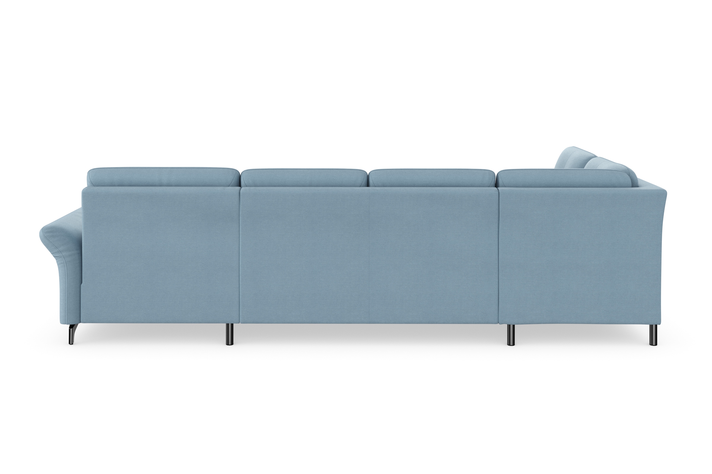 Places of Style Wohnlandschaft »Calando U-Form«, wahlweise mit Bettfunktion, Bettkasten und Armteilfunktion