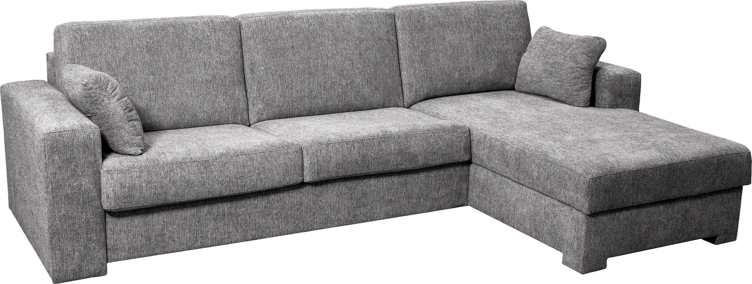 Home affaire Ecksofa Roma "L" Dauerschlaffunktion, mit Unterfederung, Matratzenhöhe 14cm, Liegemaße ca 163x198 cm, L-Form