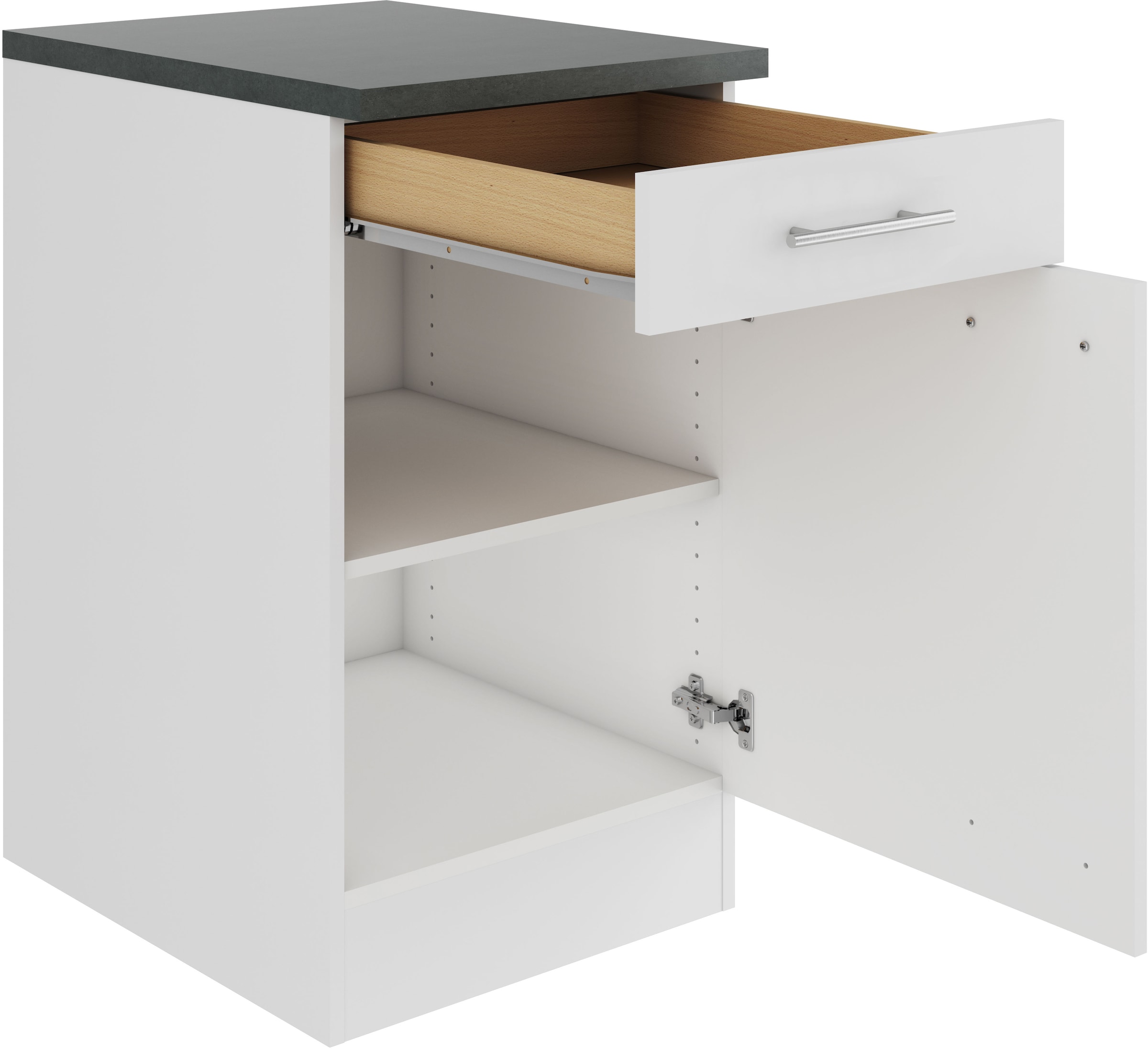 OPTIFIT Unterschrank »Bella« Breite 50 cm, 1 Tür, 1 Einlegeboden, 1 Schubkasten