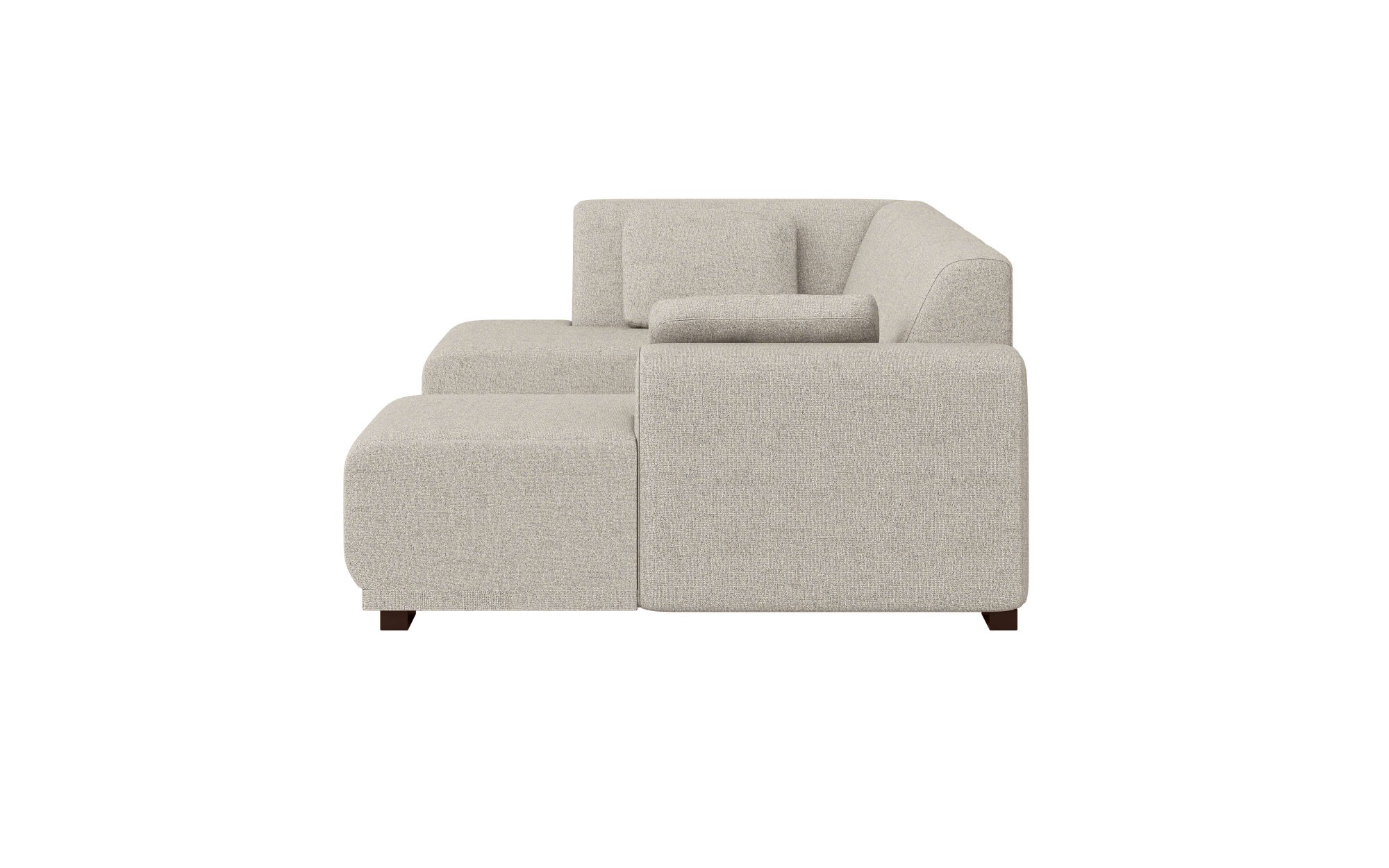 Home affaire Wohnlandschaft »BORNHOLM U-Form mit Recamiere rechts/links, B/T/H: 300/162/85 cm«, U-Form mit Wellenunterfederung, Recamiere rechts oder links bestellbar