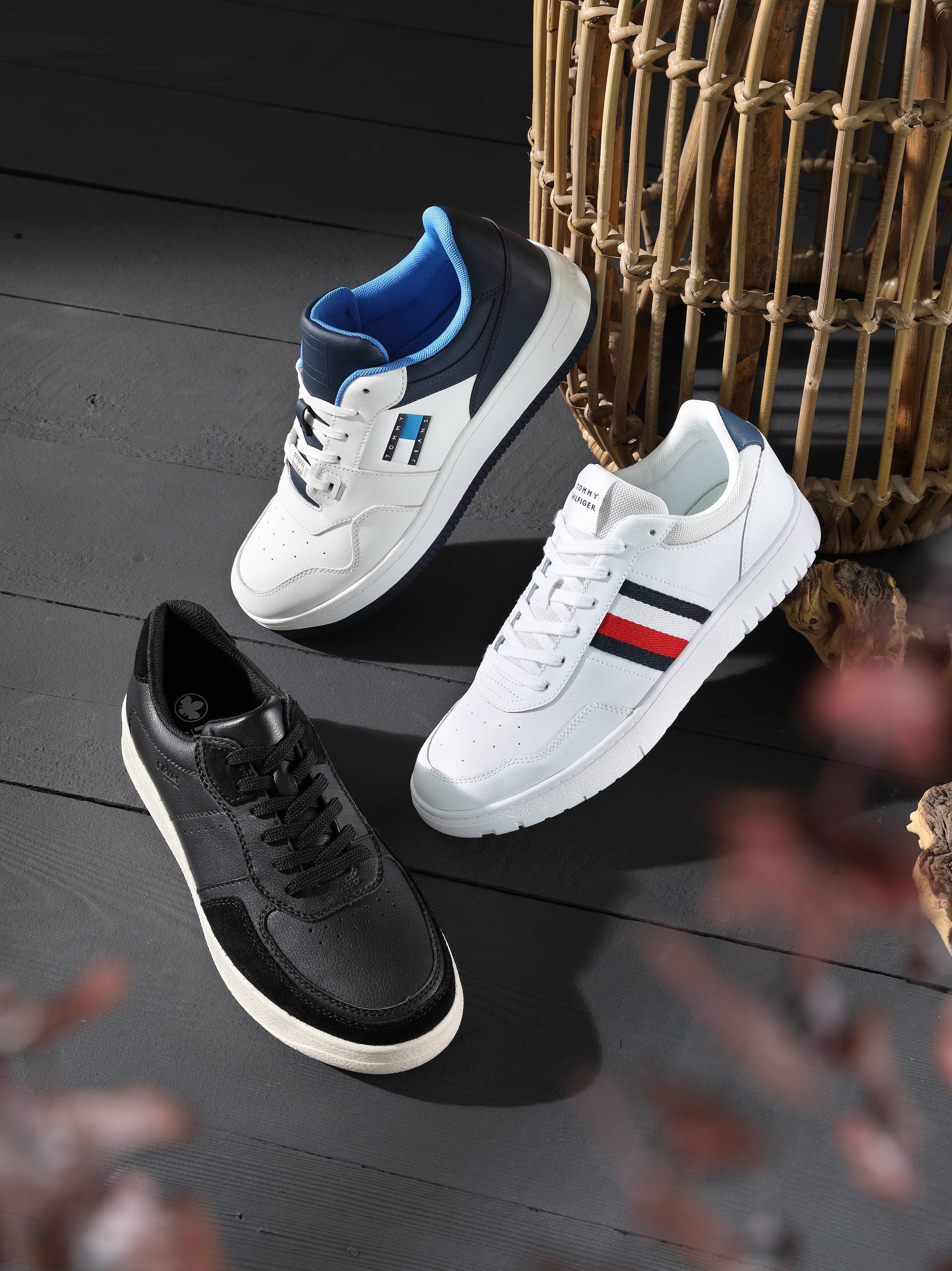 Skechers Sneaker »UNO-SUITED ON AIR«, Freizeitschuh, Halbschuh, Schnürschuh mit modischer Keilsohle