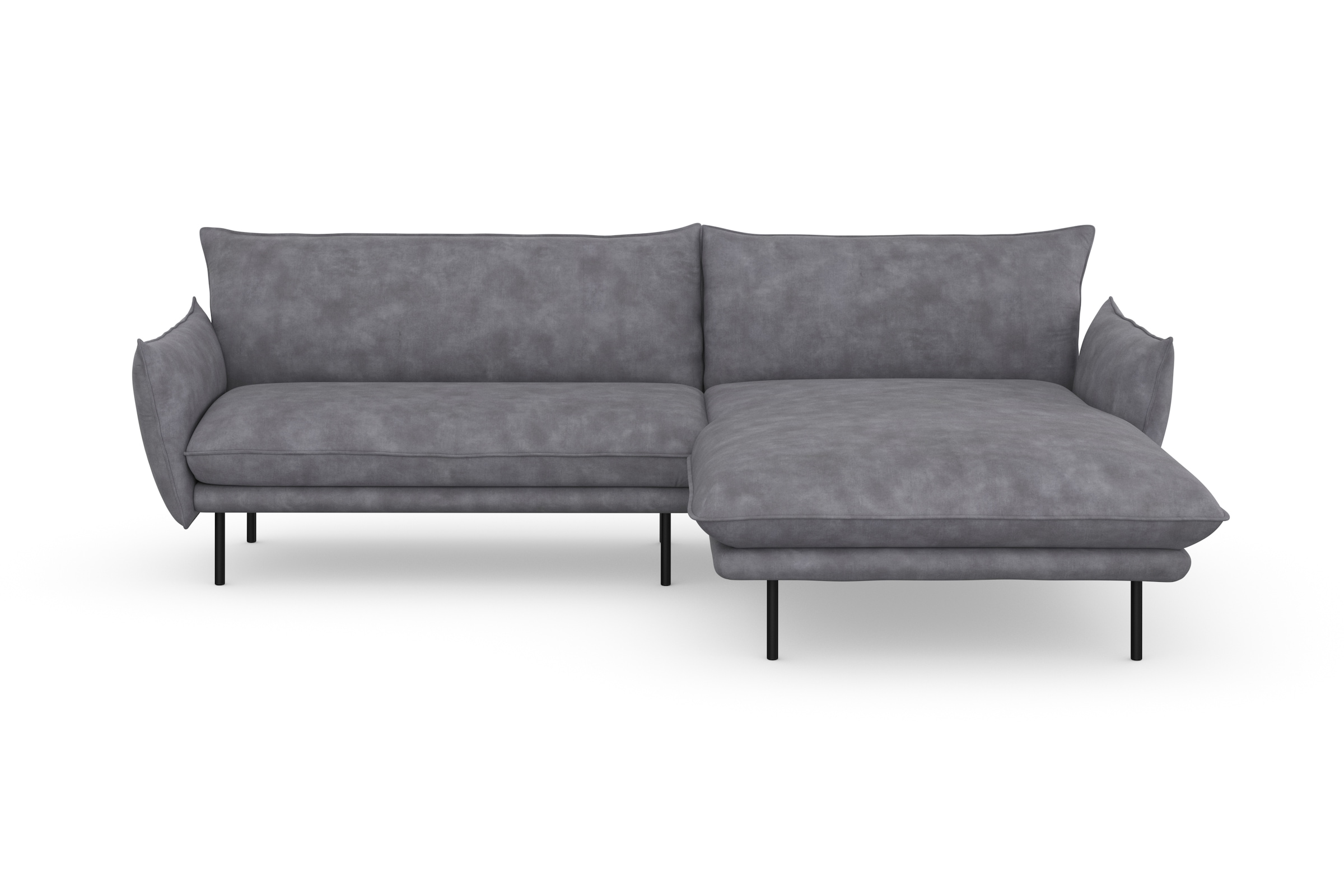 andas Ecksofa »Stine L-Form«, Besonderes Design durch Kissenoptik und Keder, by Morten Georgsen