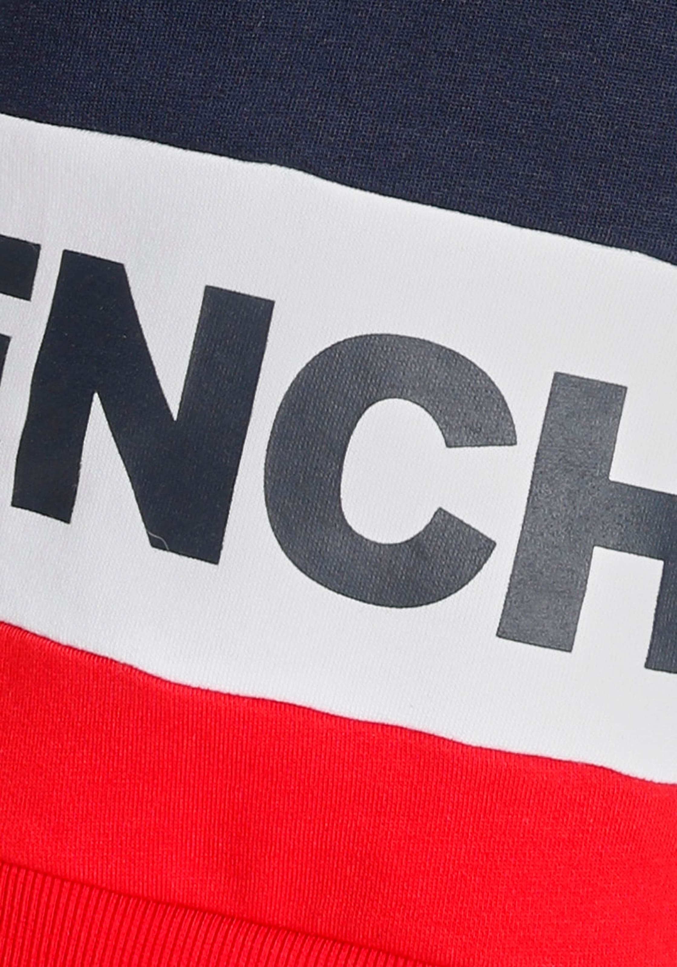 Bench. Kapuzensweatshirt »im Colorblock-Design«, mit kaufen Logo-Drucken online