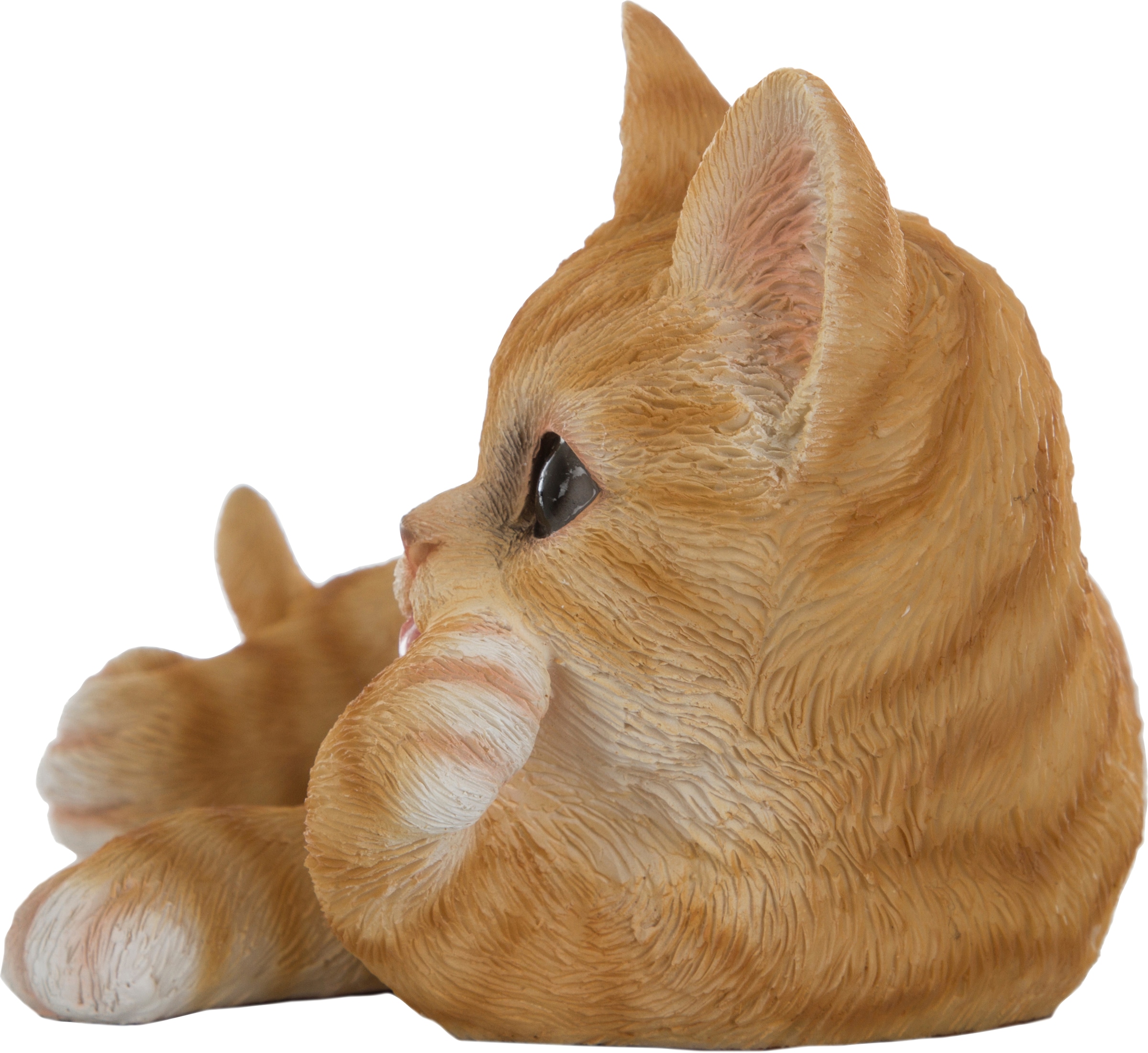 Myflair Möbel & Accessoires Dekofigur »Katze«, gelb/weiß getigert, Wohnzimmer