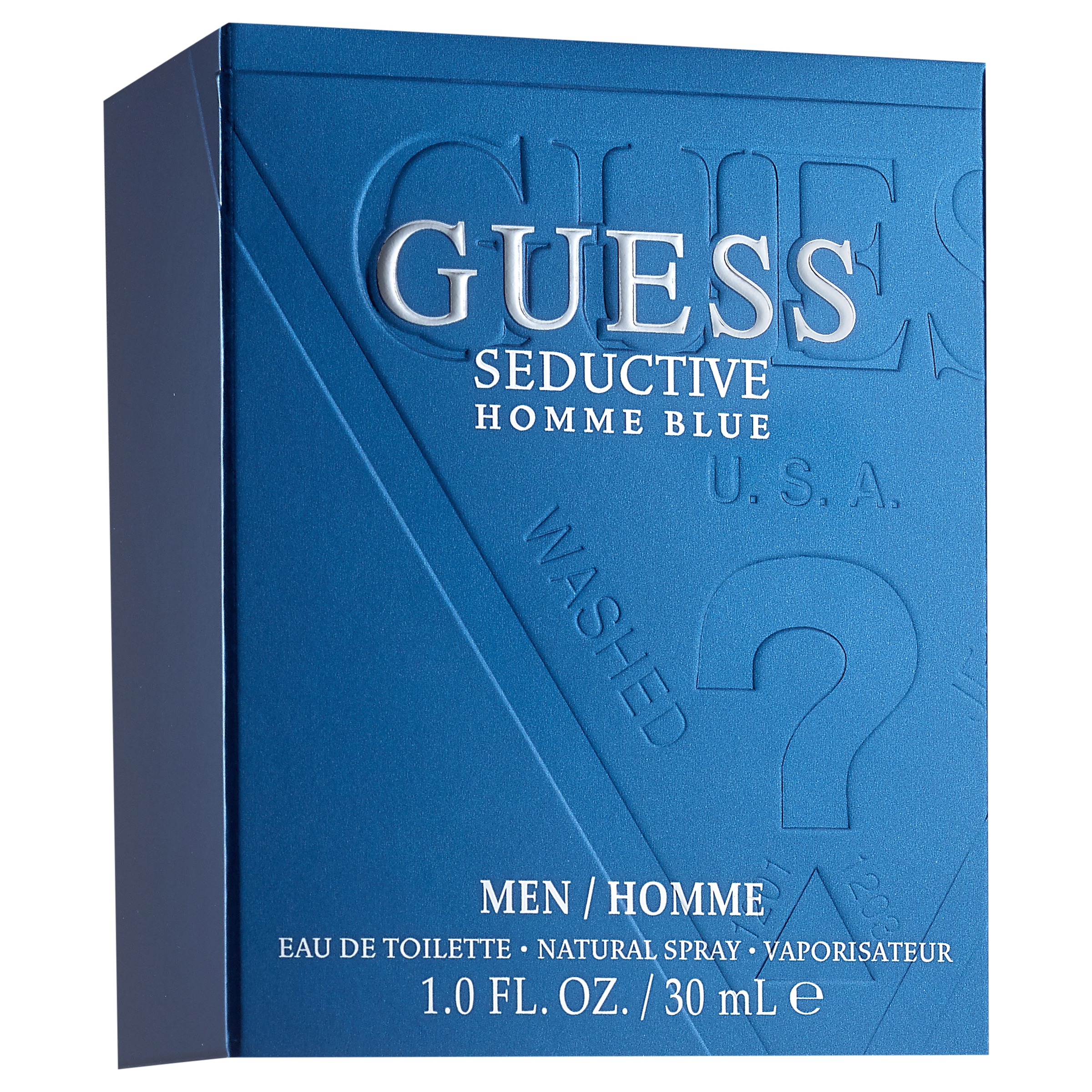 Guess Eau de Toilette »SEDUCTIVE BLUE FOR MEN EDT« mit orientalisch-holziger Duftnote
