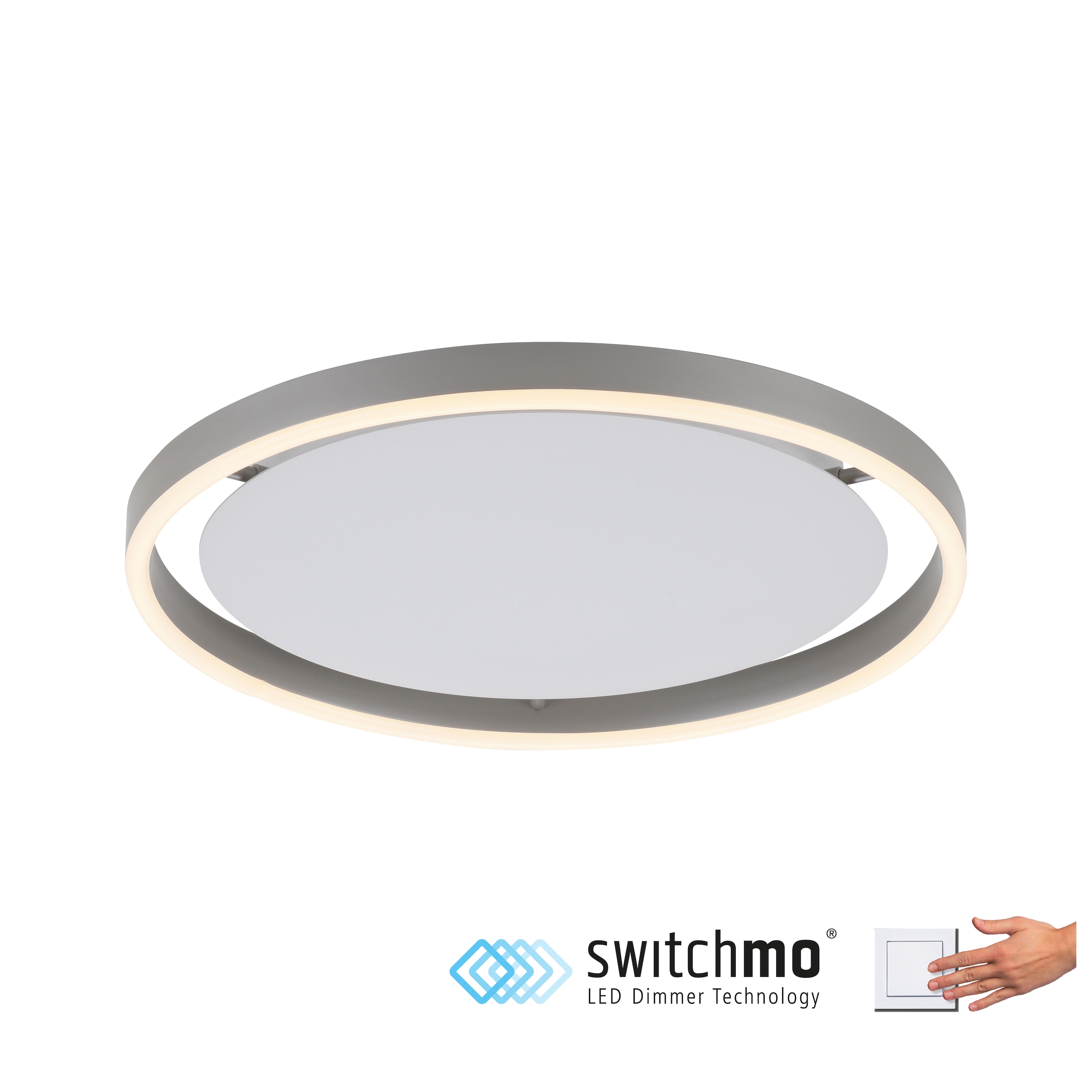 JUST LIGHT Deckenleuchte »RITUS«, 1 flammig, Leuchtmittel LED-Board | LED fest integriert, LED, dimmbar, Switchmo