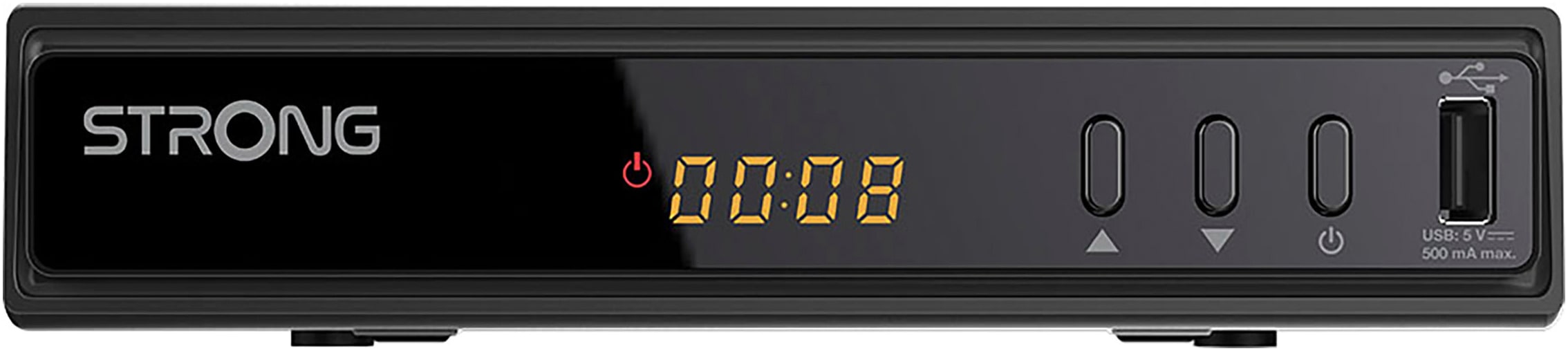 Strong Kabel-Receiver »SRT 3032«, (Automatischer Sendersuchlauf-Durchschleiftuner-EPG (elektronische Programmzeitschrift)-Kindersicherung-Software Update über USB-Timer-Videotext-Videotextuntertitel-mehrsprachige Menüführung)