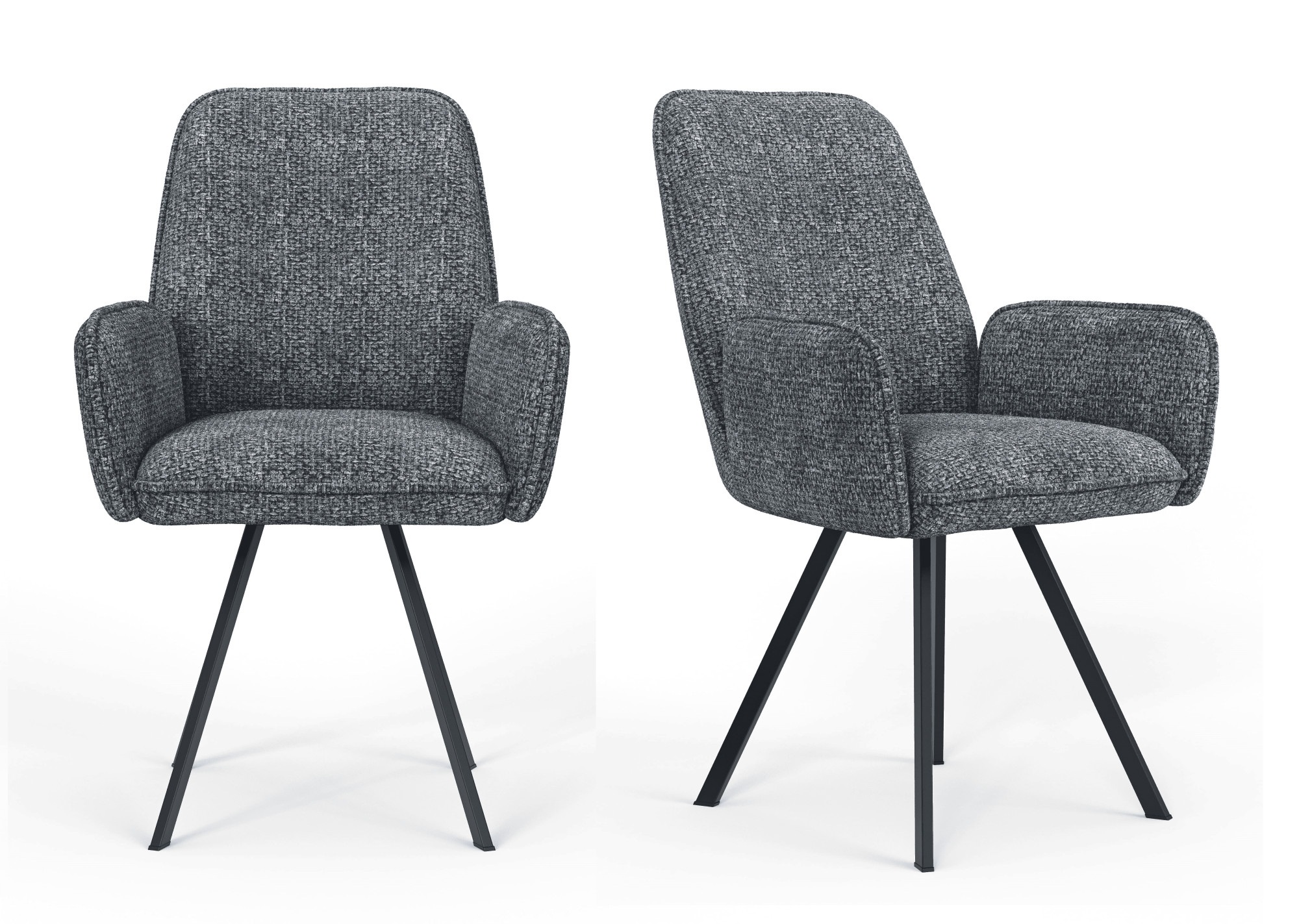 Home affaire Armlehnstuhl »Mily Esszimmerstuhl, Polstersessel, Wohnstuhl, E günstig online kaufen