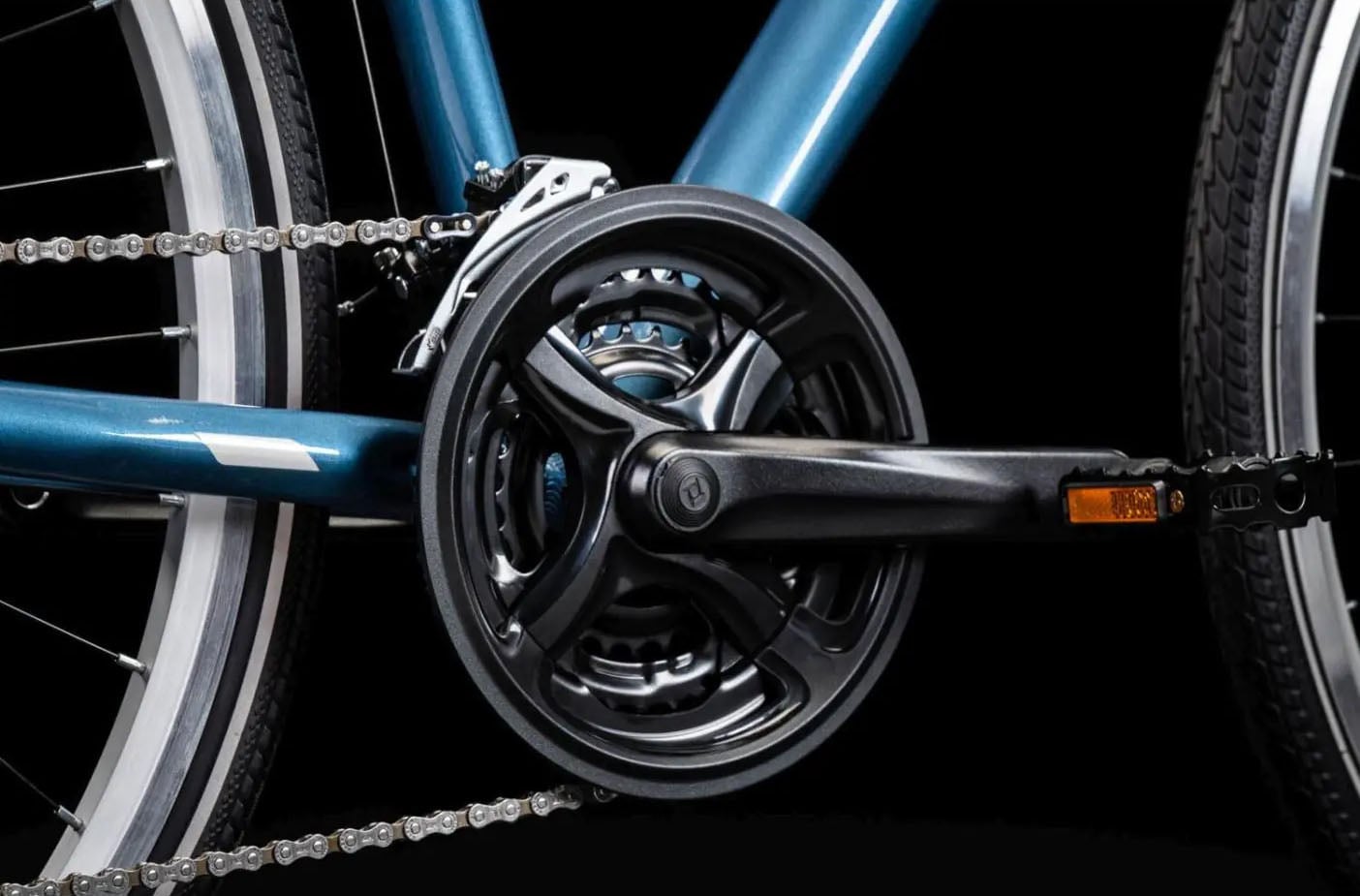 Kross Crossrad »Crossrad Herren 28" Move 1.0 blau 24 Gänge« 24 Gang Shimano ACERA M3020 Schaltwerk Kettenschaltung