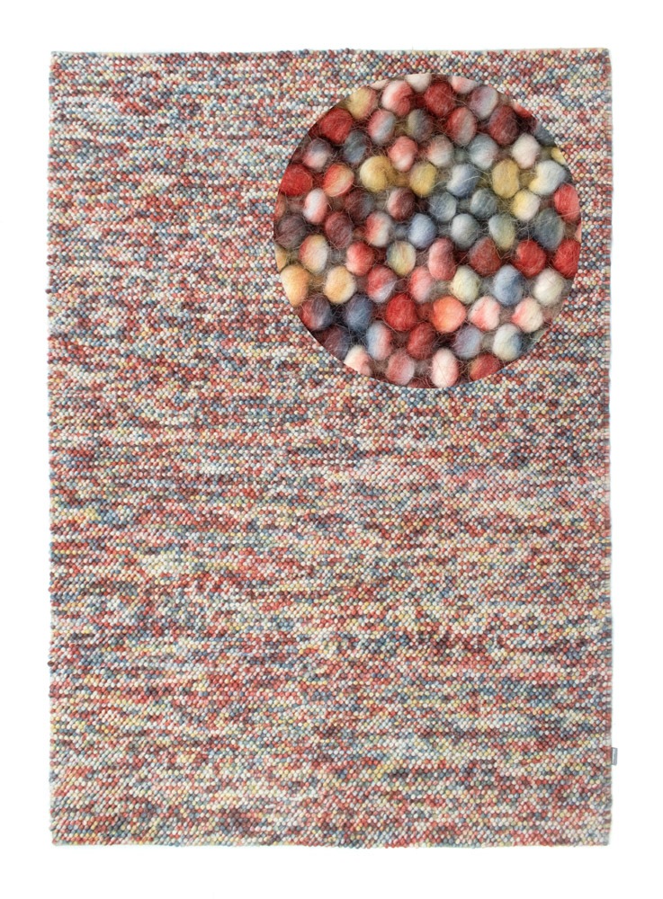 morgenland Wollteppich »Mosaik - Wollteppich«, rechteckig, 2 mm Höhe, Sehr günstig online kaufen