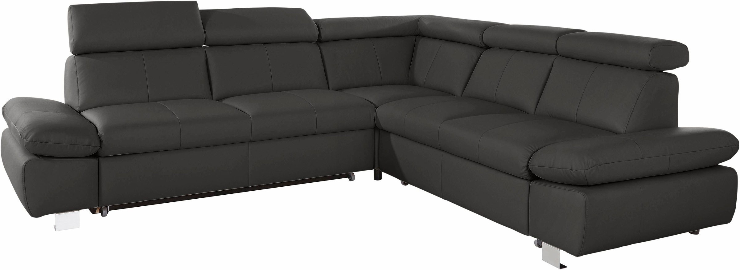 exxpo - sofa fashion Ecksofa »Happy, modern und bequem, L-Form«, inkl. Kopf günstig online kaufen