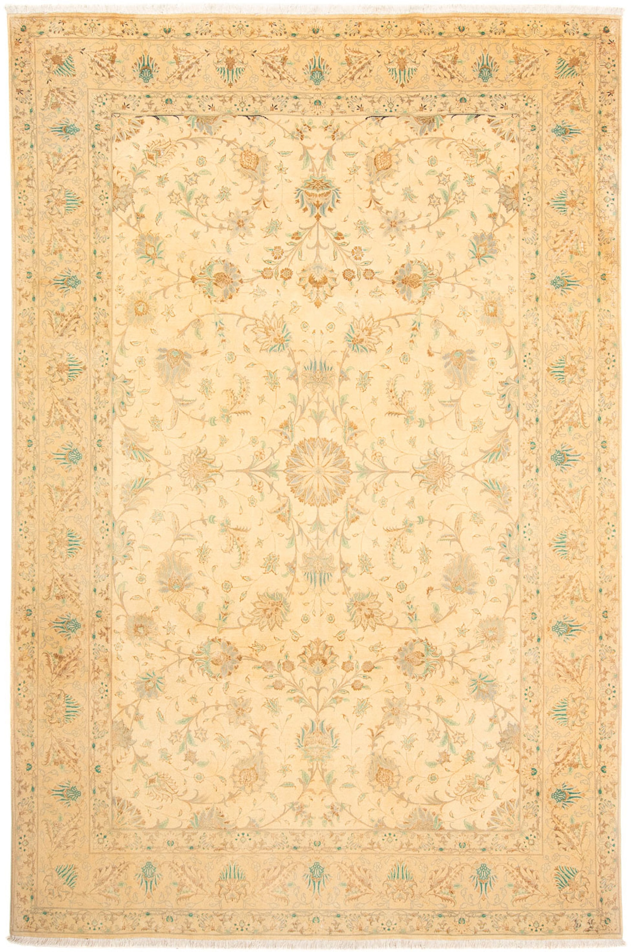 morgenland Orientteppich »Perser - Täbriz - Royal - 297 x 200 cm - beige«, günstig online kaufen