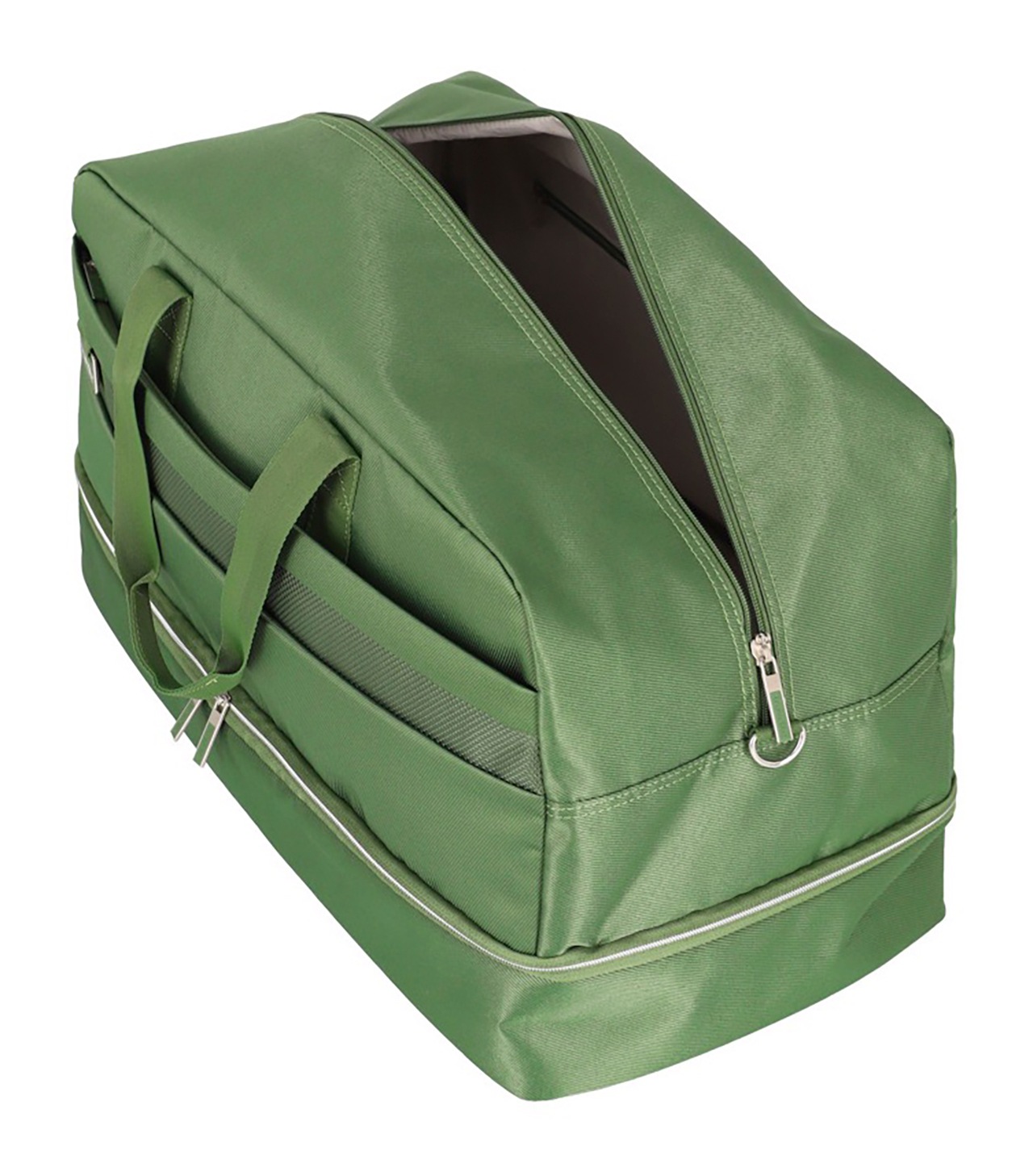 travelite Reisetasche »MIIGO Weekender mit Bodenfach«, Aufsteckfunktion und Bodenfach