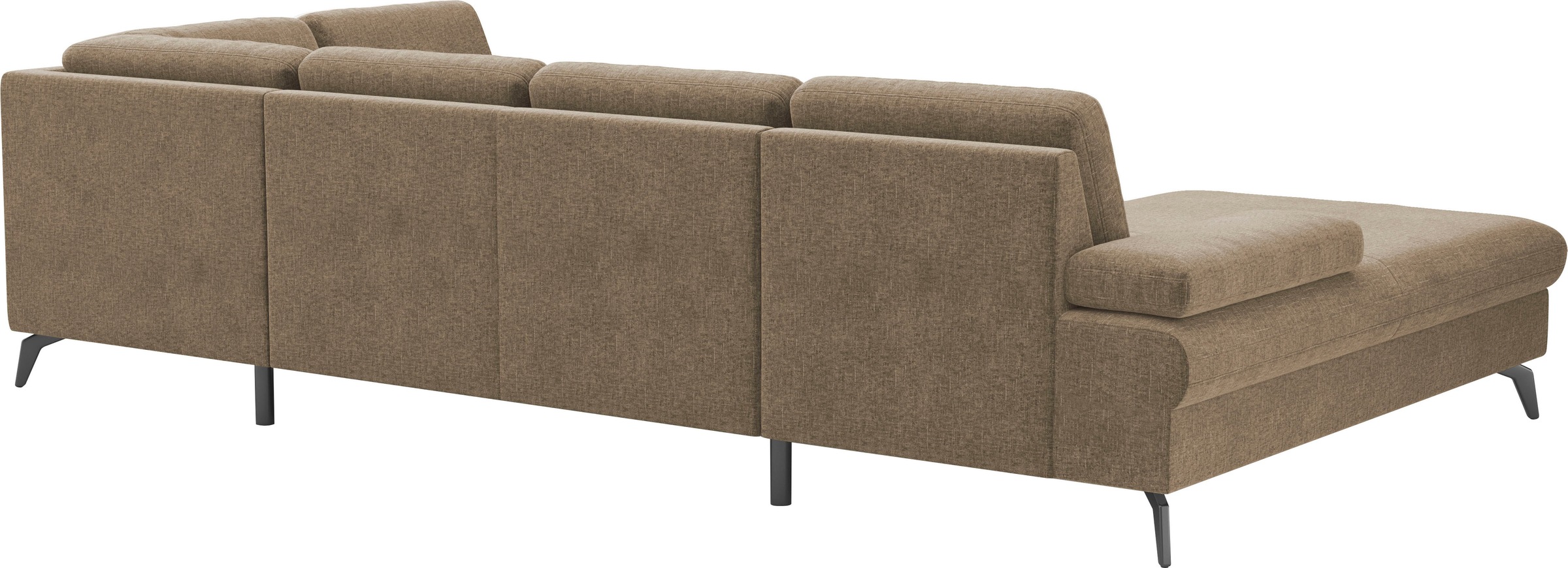 sit&more Wohnlandschaft »Morris Jubi U-Form«, inkl. Armteilfunktion und 1 Zierkissen, wahlweise mit Bettfunktion