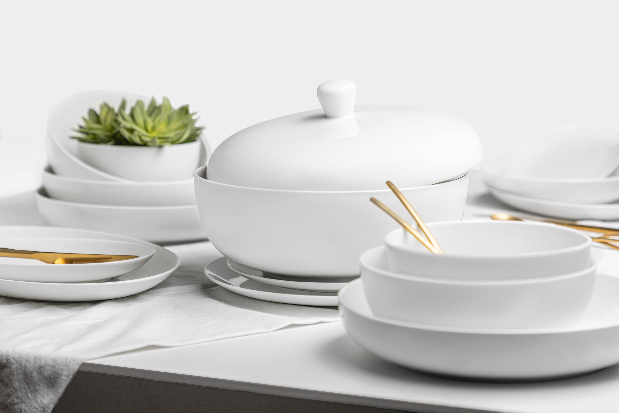 Seltmann Weiden Servierplatte »Liberty weiß« Platte oval