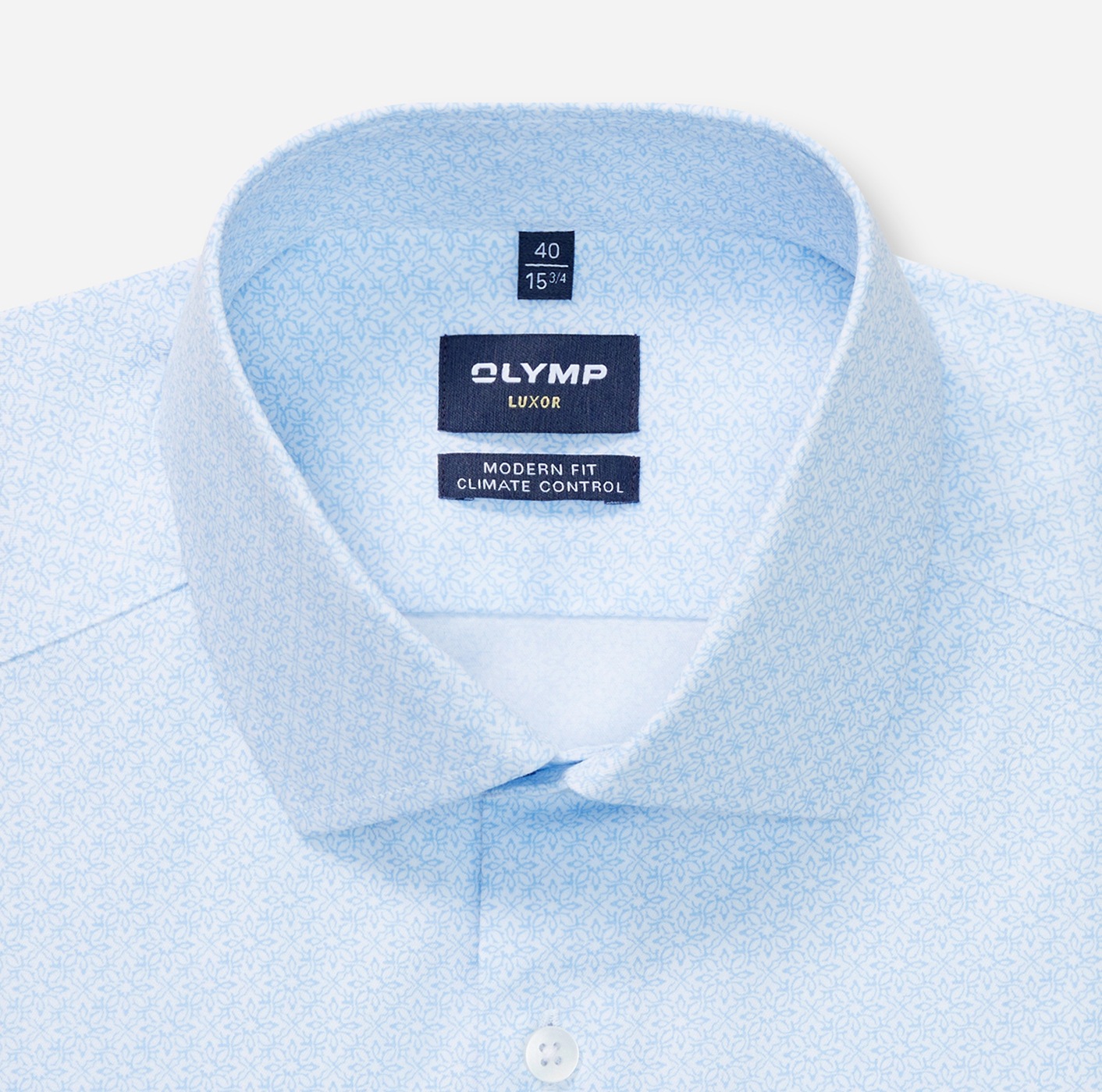OLYMP Langarmhemd »24/Seven - Luxor«, Climate Control, modern fit, Businesshemd, Global-Kentkragen, dehnbar
