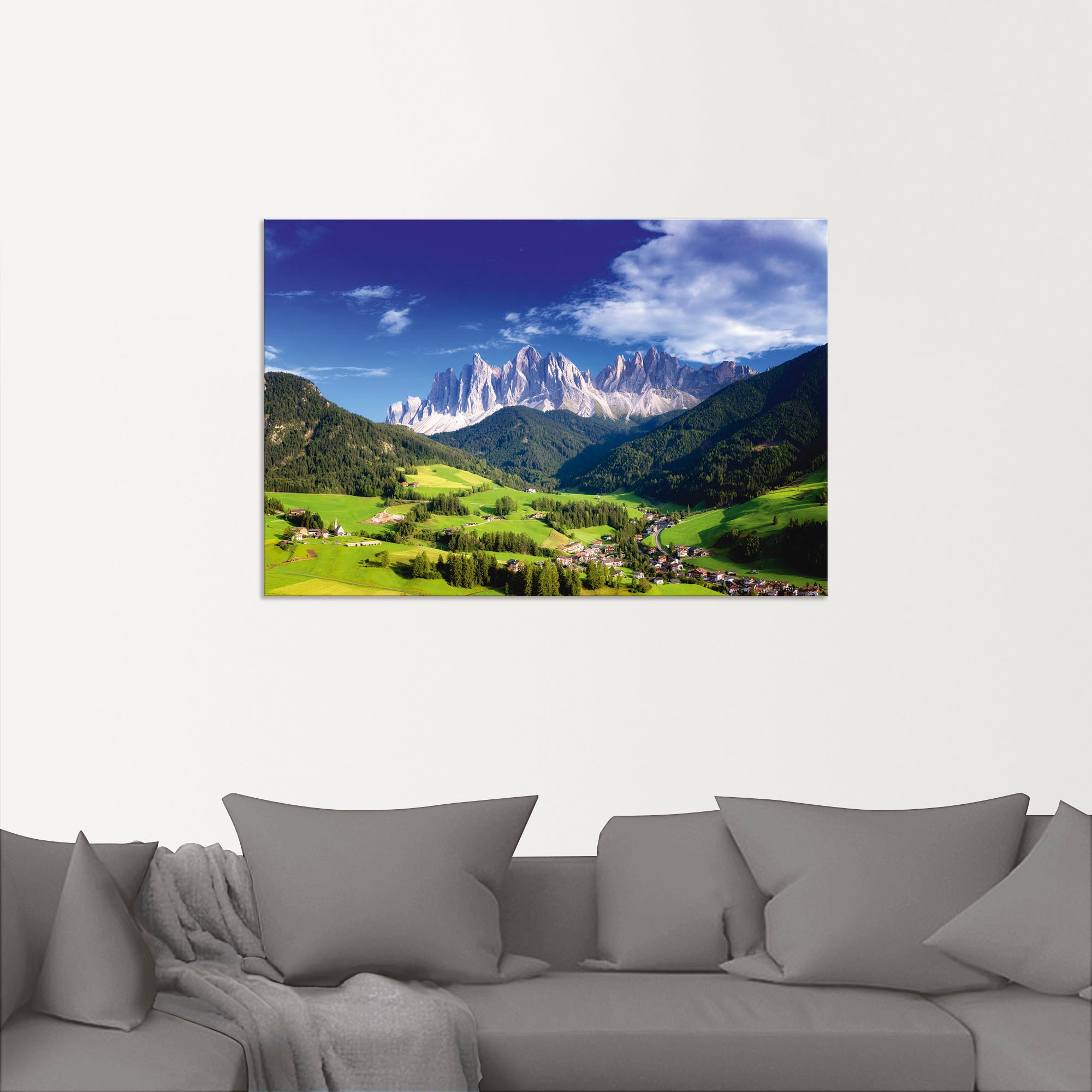 Artland Wandbild »Südtirol«, Berge & Alpenbilder, (1 St.), als Alubild, Lei günstig online kaufen