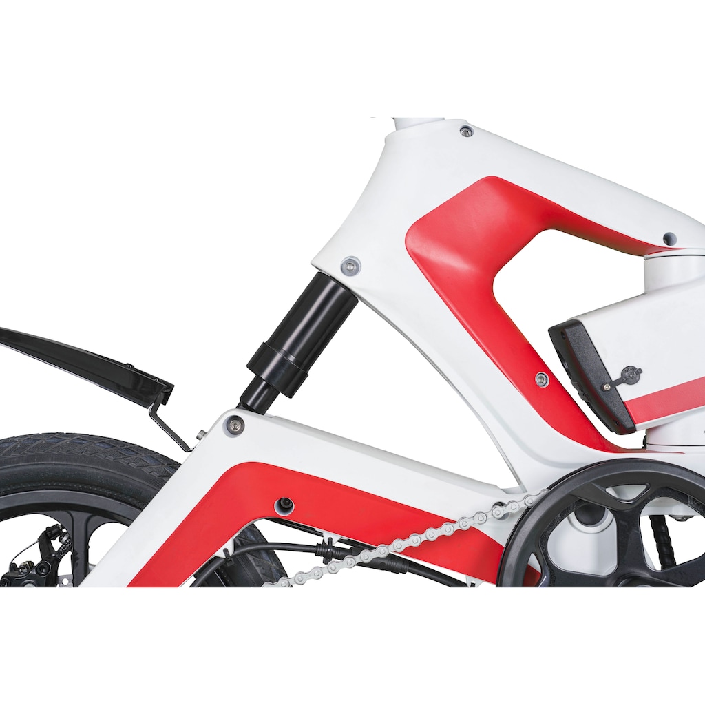 ROVER E-Bike »Fold E-Bike FFR 701«, 1 Gang, Heckmotor 250 W