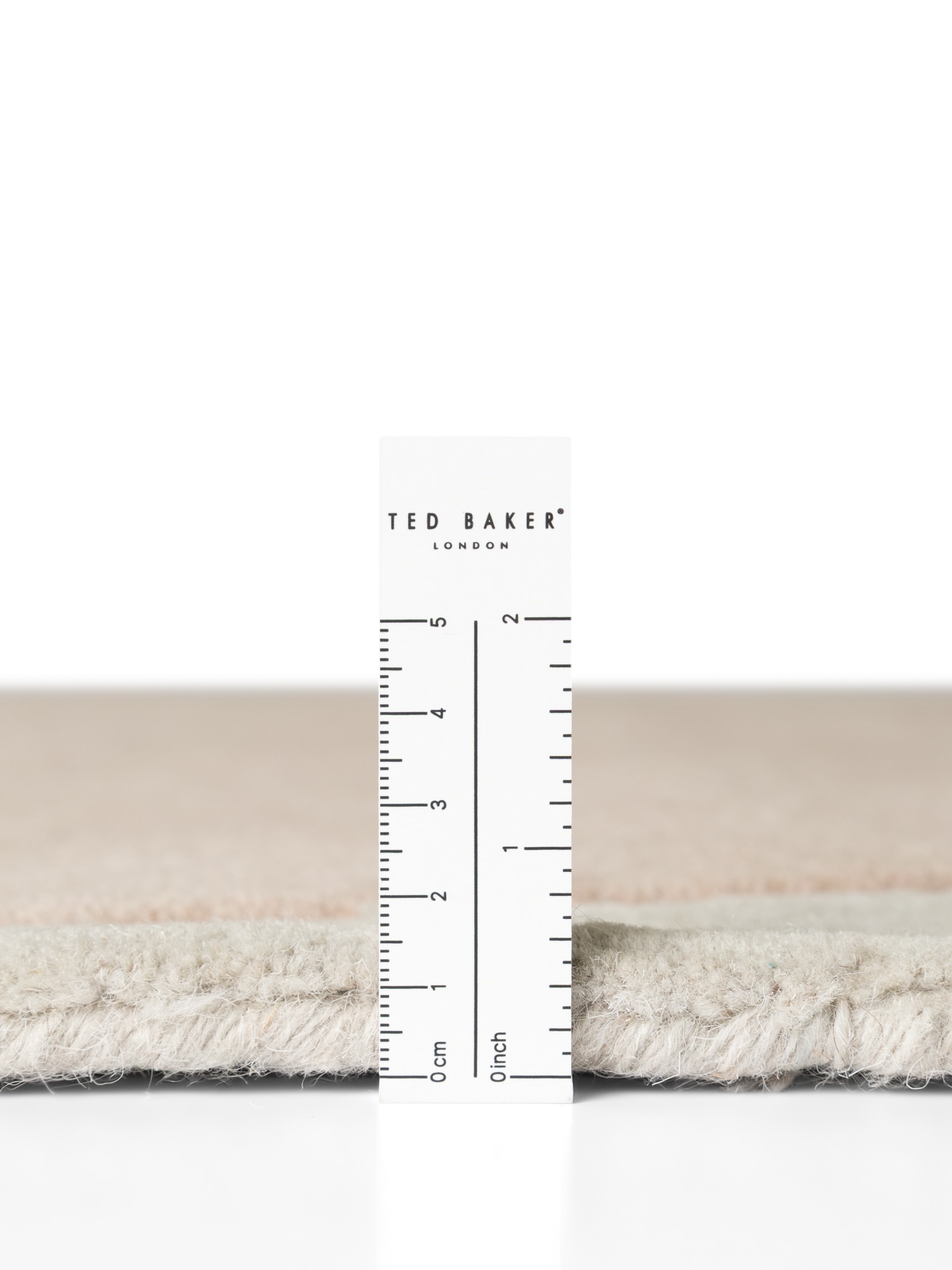 Ted Baker Wollteppich »Savile« rechteckig 17 mm Höhe Wolle, Naturteppich, Handgemacht, Wohnzimmer, Schlafzimmer, bunt