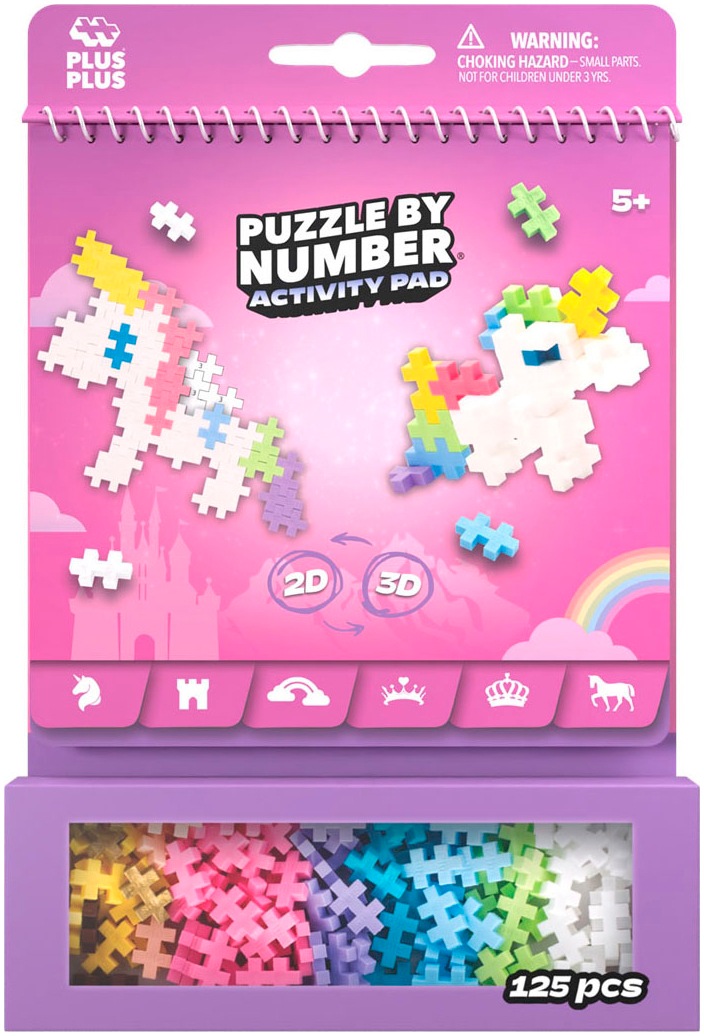 PLUS-PLUS Kreativset »Bausteine Puzzle by Number Märchen«
