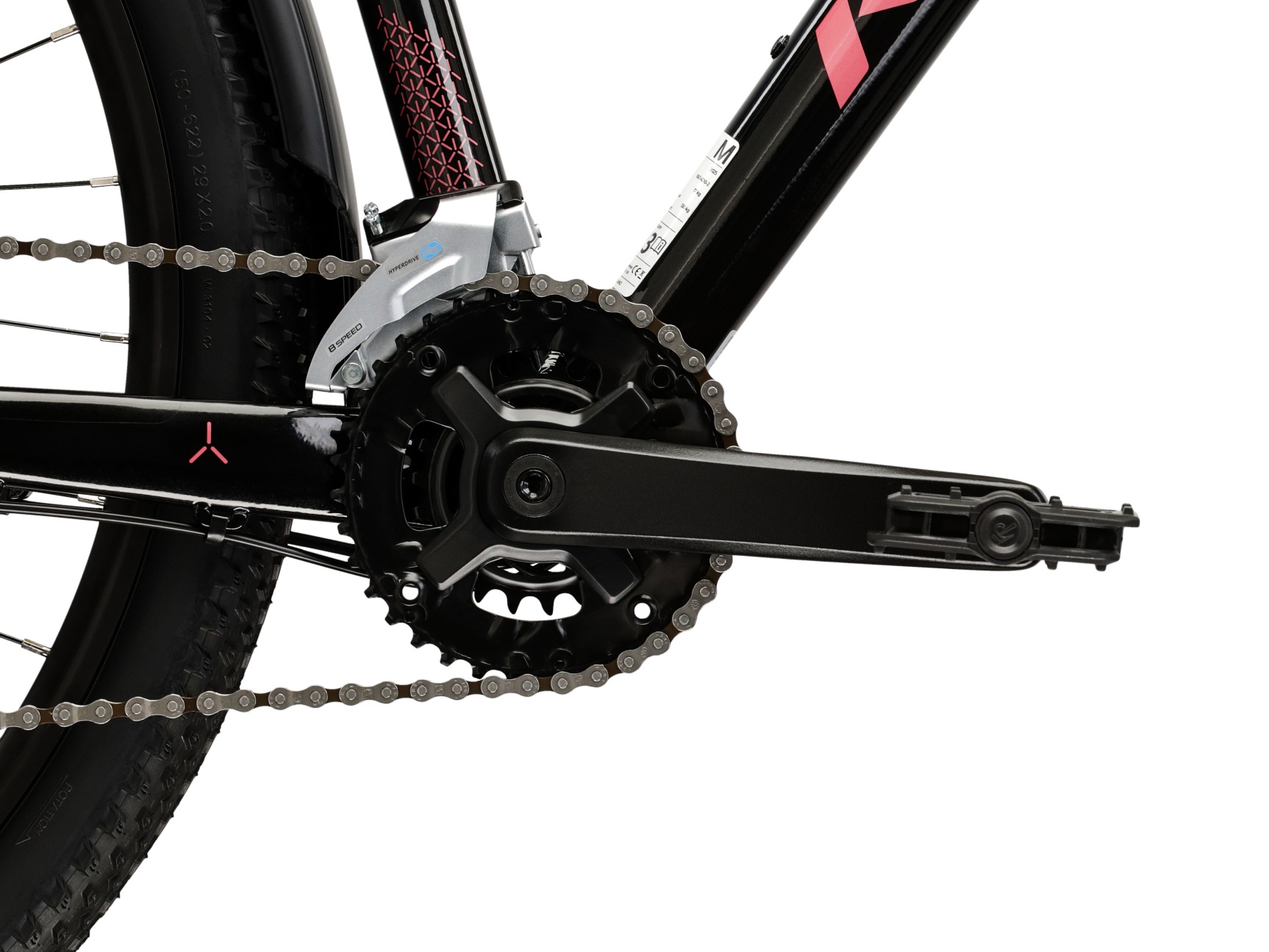 Kross Mountainbike »KROSS Mountainbike Hardtail 29" LEA 4.0 EQ schwarz 16 Gänge« 16 Gang Shimano ACERA M3020 Schaltwerk Kettenschaltung